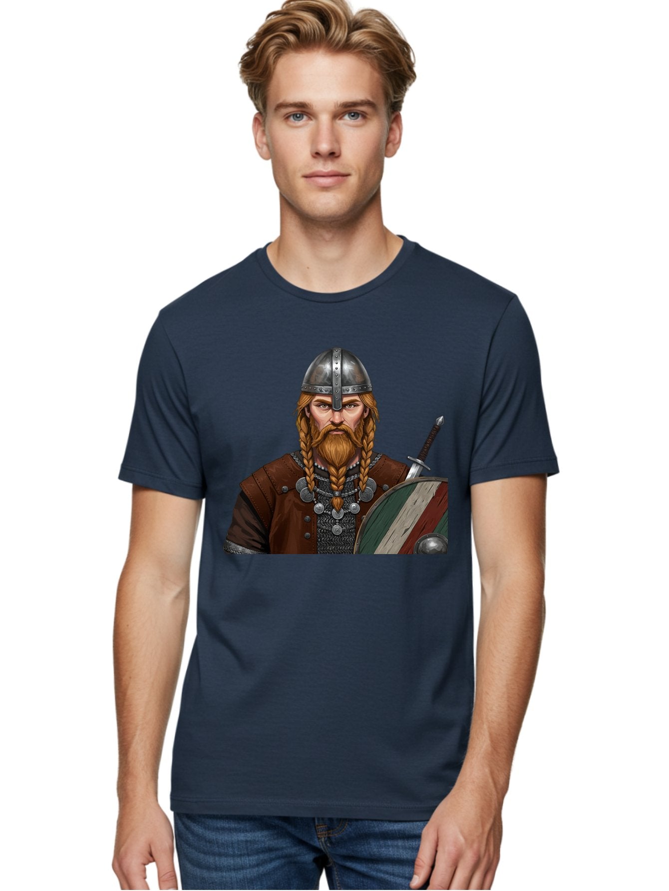 Viking-Warrior-3 Men'S Graphic Tee, 100% Cotton, Comfortable Casual Summer Wear, Machine Washable, Vintage Camera, Old Camera, Antique Camera, Black Camera, Classic Photography, Photography Equipment, Nostalgic Device, Film Camera, Camera Art Bah322 26