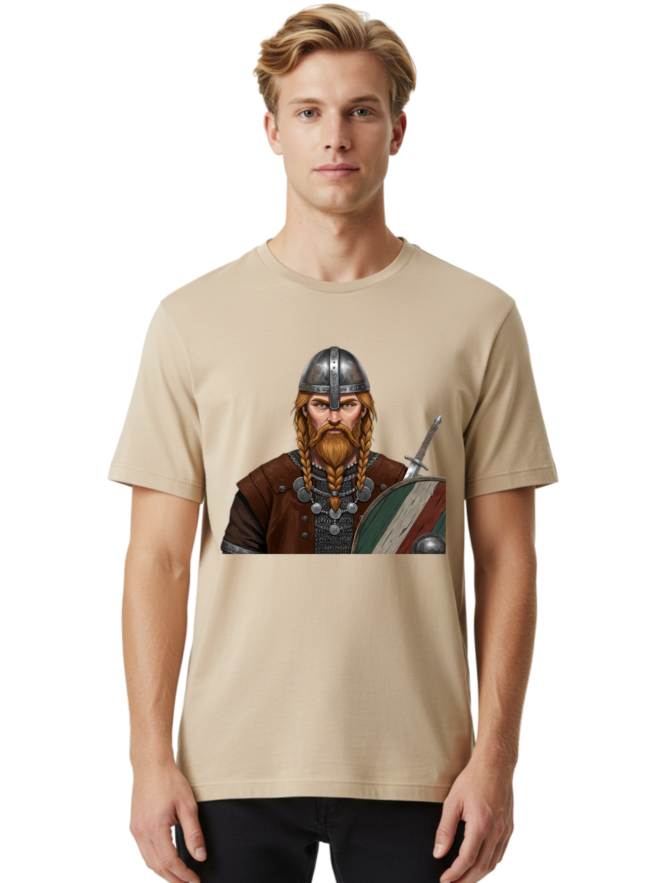 Viking-Warrior-3 Men'S Graphic Tee, 100% Cotton, Comfortable Casual Summer Wear, Machine Washable, Vintage Camera, Old Camera, Antique Camera, Black Camera, Classic Photography, Photography Equipment, Nostalgic Device, Film Camera, Camera Art Bah322 29