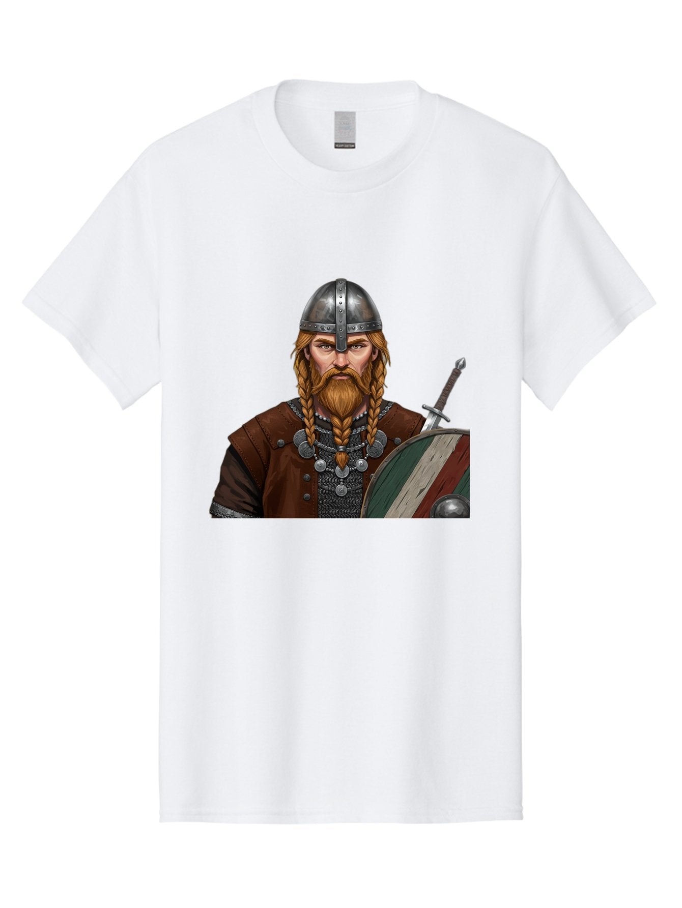 Viking-Warrior-3 Men'S Graphic Tee, 100% Cotton, Comfortable Casual Summer Wear, Machine Washable, Vintage Camera, Old Camera, Antique Camera, Black Camera, Classic Photography, Photography Equipment, Nostalgic Device, Film Camera, Camera Art Bah322 3