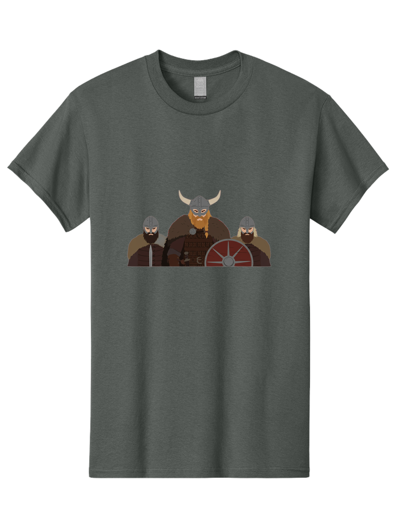 Viking-Warriors-1 Men'S Graphic Tee, 100% Cotton, Comfortable Casual Summer Wear, Machine Washable, Vintage Camera, Old Camera, Antique Camera, Black Camera, Classic Photography, Photography Equipment, Nostalgic Device, Film Camera, Camera Art Bah325