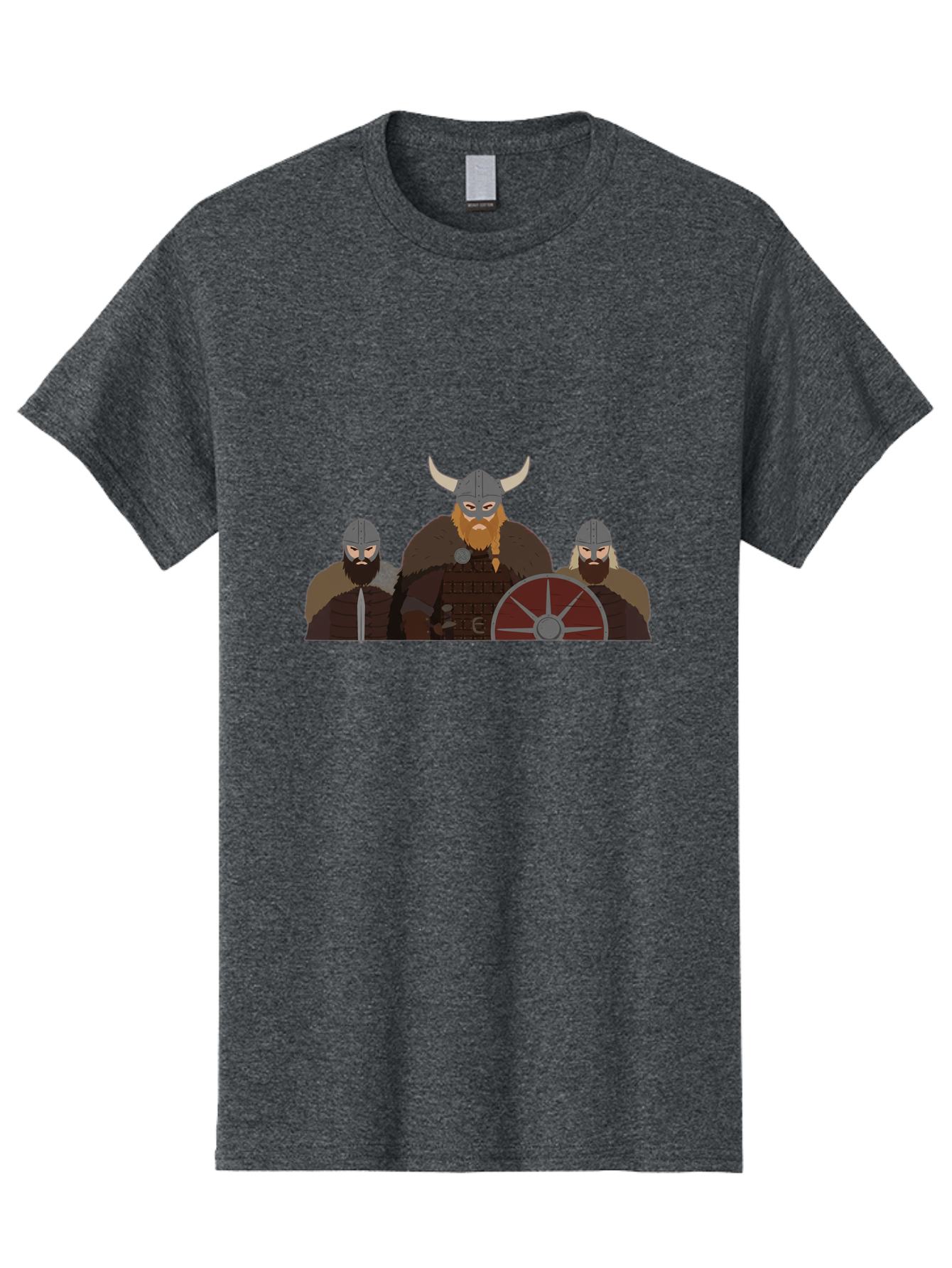 Viking-Warriors-1 Men'S Graphic Tee, 100% Cotton, Comfortable Casual Summer Wear, Machine Washable, Vintage Camera, Old Camera, Antique Camera, Black Camera, Classic Photography, Photography Equipment, Nostalgic Device, Film Camera, Camera Art Bah325