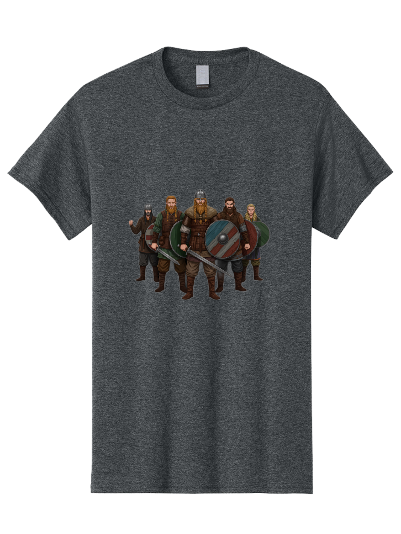 Viking-Warriors-10 Men'S Graphic Tee, 100% Cotton, Comfortable Casual Summer Wear, Machine Washable, Vintage Camera, Old Camera, Antique Camera, Black Camera, Classic Photography, Photography Equipment, Nostalgic Device, Film Camera, Bah326