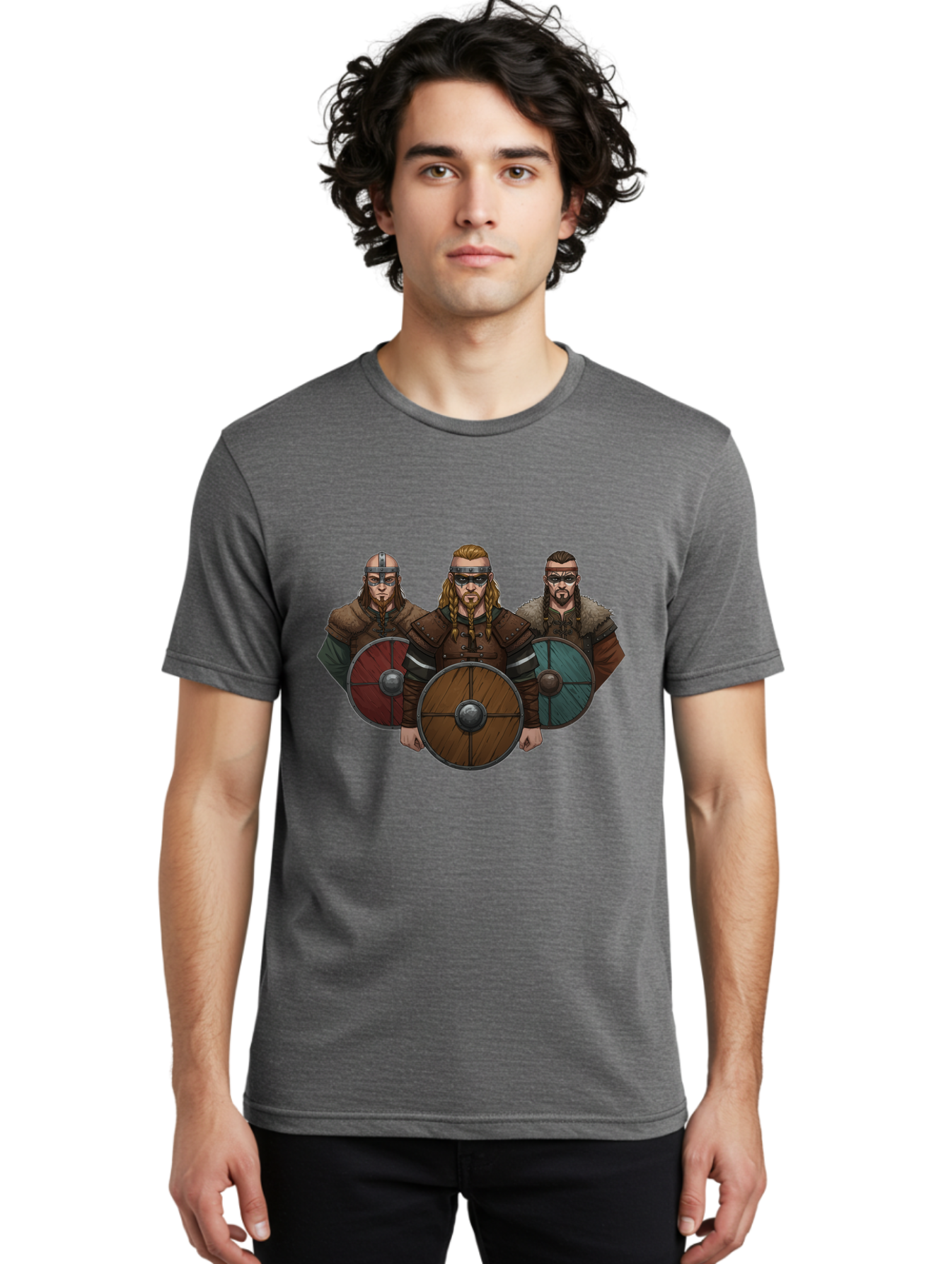 Viking-Warriors-11 Men'S Graphic Tee, 100% Cotton, Comfortable Casual Summer Wear, Machine Washable, Vintage Camera, Old Camera, Antique Camera, Black Camera, Classic Photography, Photography Equipment, Nostalgic Device, Film Camera, Bah327 30