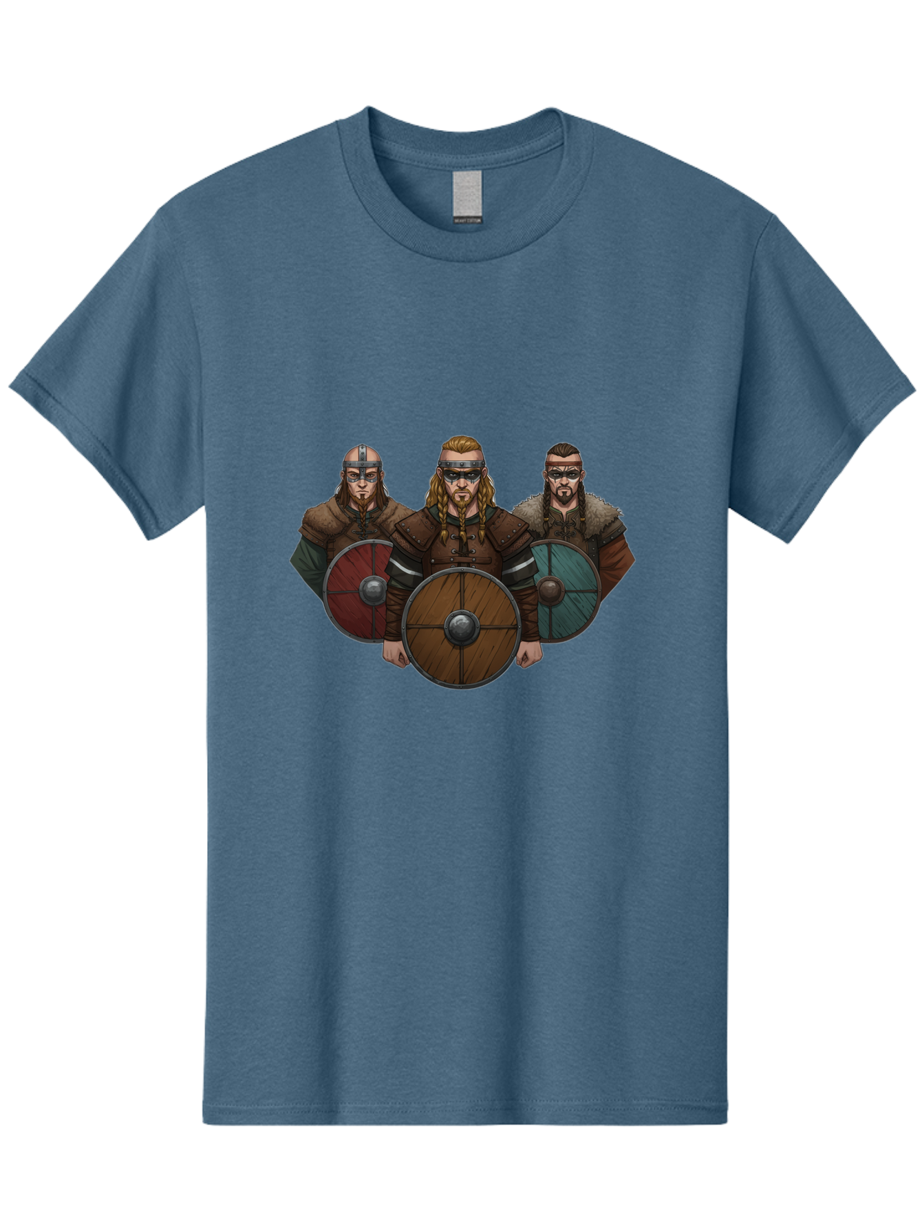 Viking-Warriors-11 Men'S Graphic Tee, 100% Cotton, Comfortable Casual Summer Wear, Machine Washable, Vintage Camera, Old Camera, Antique Camera, Black Camera, Classic Photography, Photography Equipment, Nostalgic Device, Film Camera, Bah327
