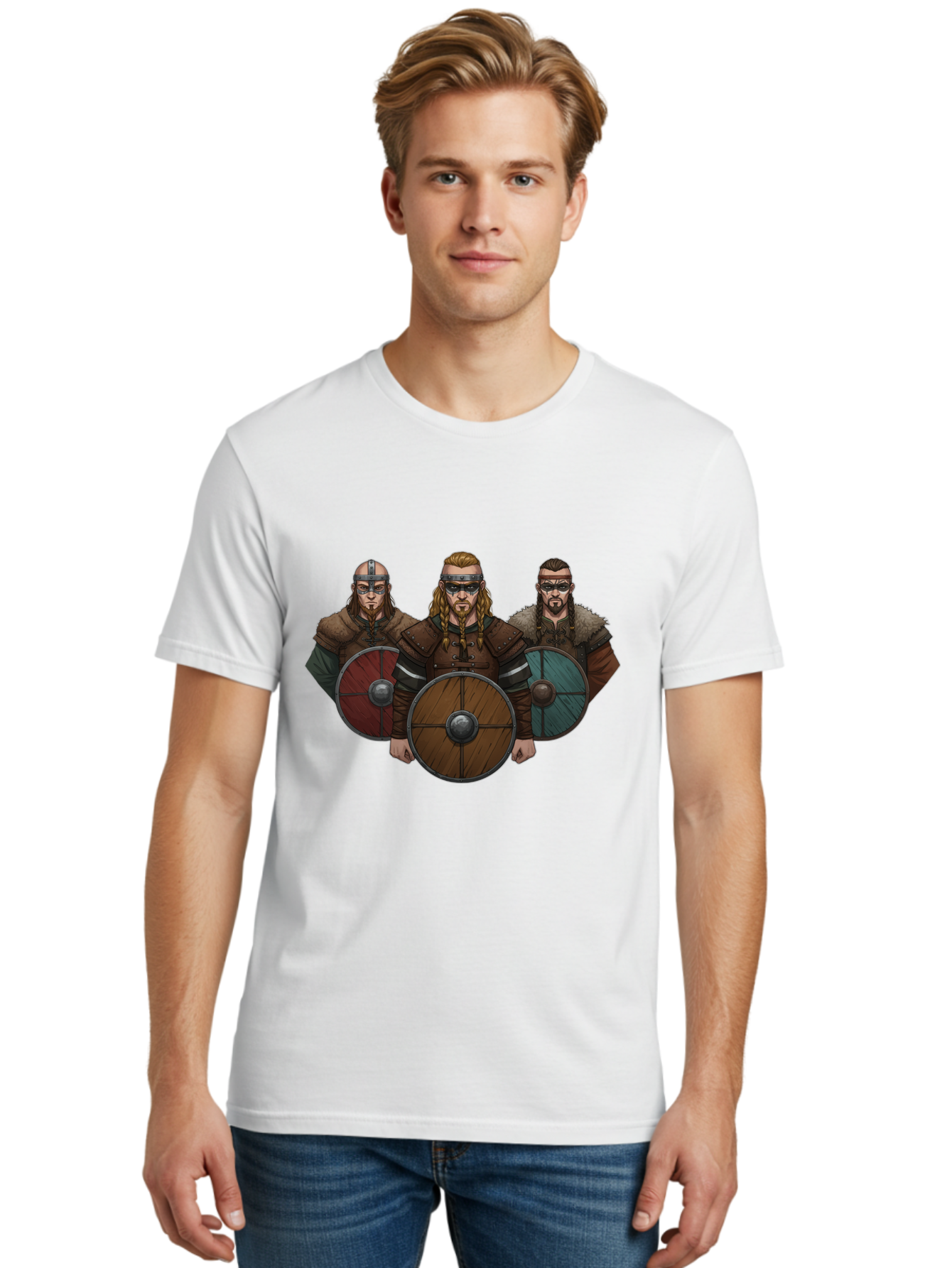 Viking-Warriors-11 Men'S Graphic Tee, 100% Cotton, Comfortable Casual Summer Wear, Machine Washable, Vintage Camera, Old Camera, Antique Camera, Black Camera, Classic Photography, Photography Equipment, Nostalgic Device, Film Camera, Bah327 23