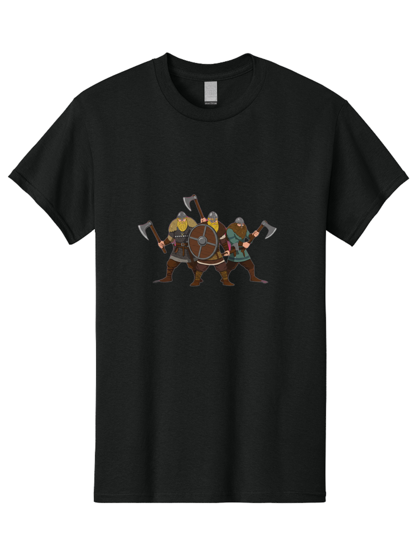 Viking-Warriors-12 Men'S Graphic Tee, 100% Cotton, Comfortable Casual Summer Wear, Machine Washable, Vintage Camera, Old Camera, Antique Camera, Black Camera, Classic Photography, Photography Equipment, Nostalgic Device, Film Camera, Bah328 7