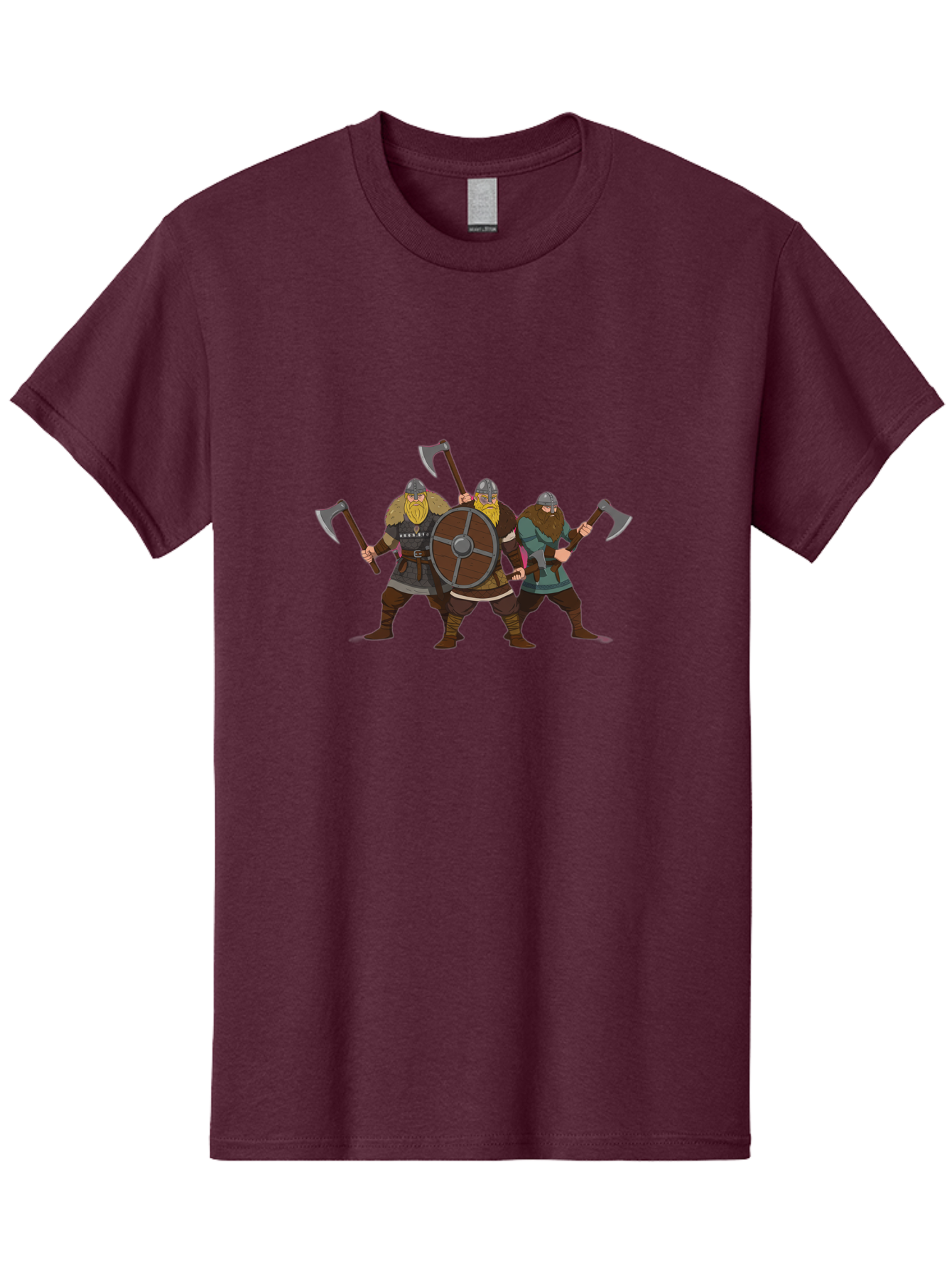 Viking-Warriors-12 Men'S Graphic Tee, 100% Cotton, Comfortable Casual Summer Wear, Machine Washable, Vintage Camera, Old Camera, Antique Camera, Black Camera, Classic Photography, Photography Equipment, Nostalgic Device, Film Camera, Bah328