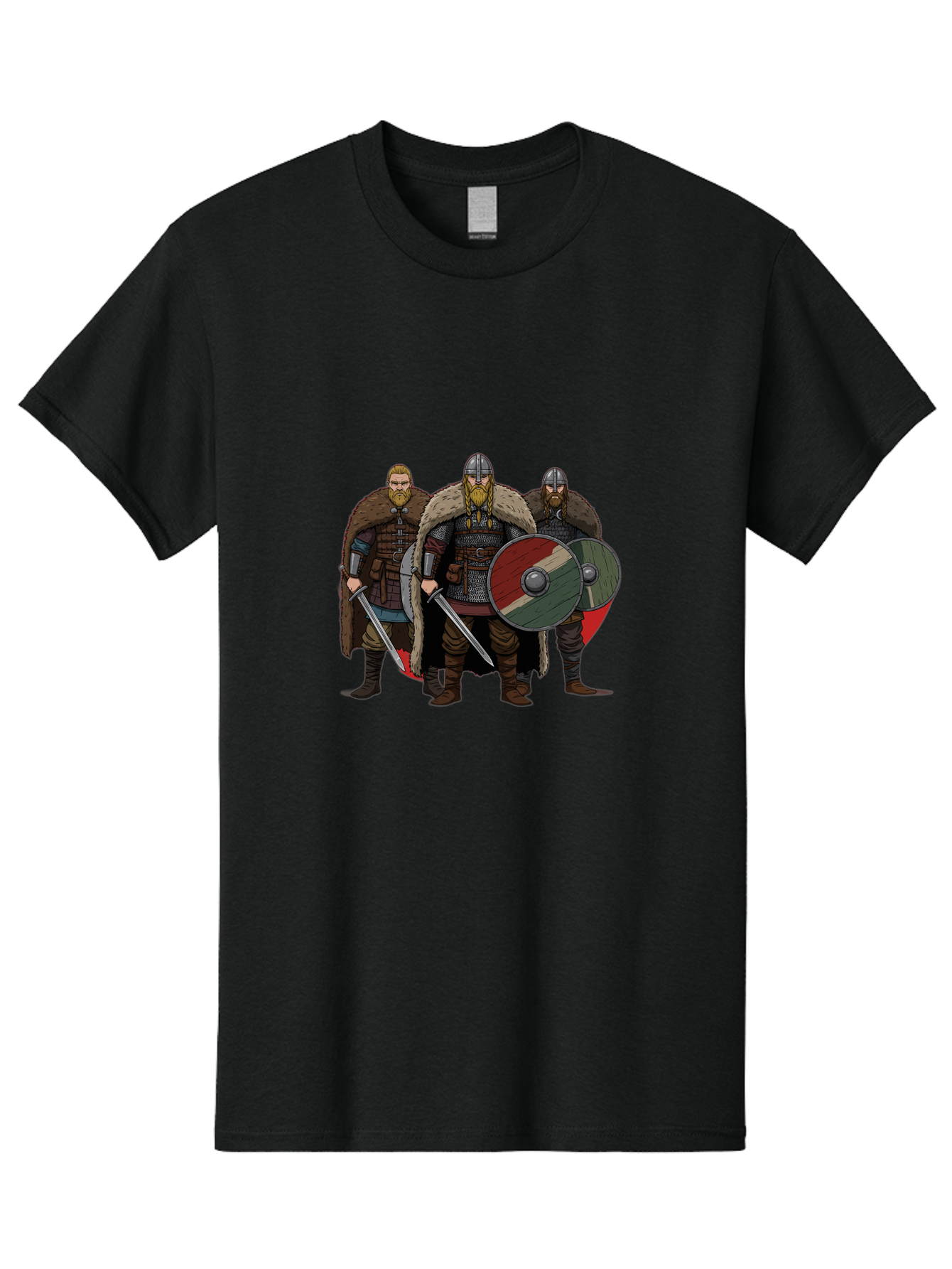Viking-Warriors-13 Men'S Graphic Tee, 100% Cotton, Comfortable Casual Summer Wear, Machine Washable, Vintage Camera, Old Camera, Antique Camera, Black Camera, Classic Photography, Photography Equipment, Nostalgic Device, Film Camera, Bah329 8