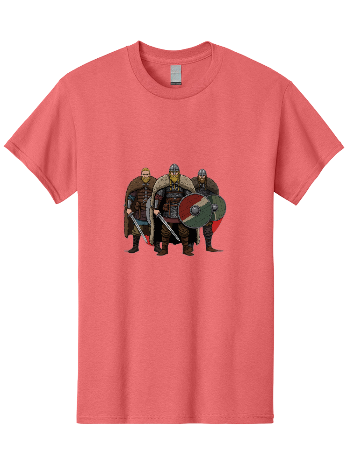Viking-Warriors-13 Men'S Graphic Tee, 100% Cotton, Comfortable Casual Summer Wear, Machine Washable, Vintage Camera, Old Camera, Antique Camera, Black Camera, Classic Photography, Photography Equipment, Nostalgic Device, Film Camera, Bah329