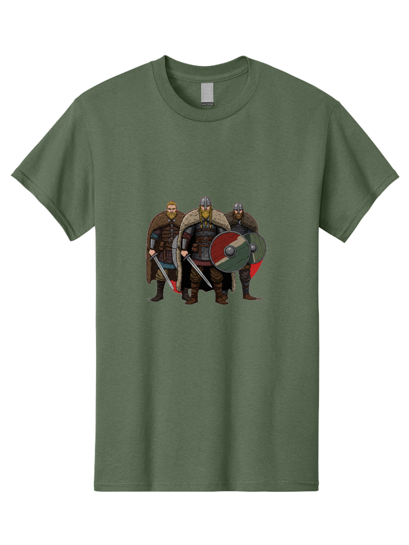 Viking-Warriors-13 Men'S Graphic Tee, 100% Cotton, Comfortable Casual Summer Wear, Machine Washable, Vintage Camera, Old Camera, Antique Camera, Black Camera, Classic Photography, Photography Equipment, Nostalgic Device, Film Camera, Bah329 6