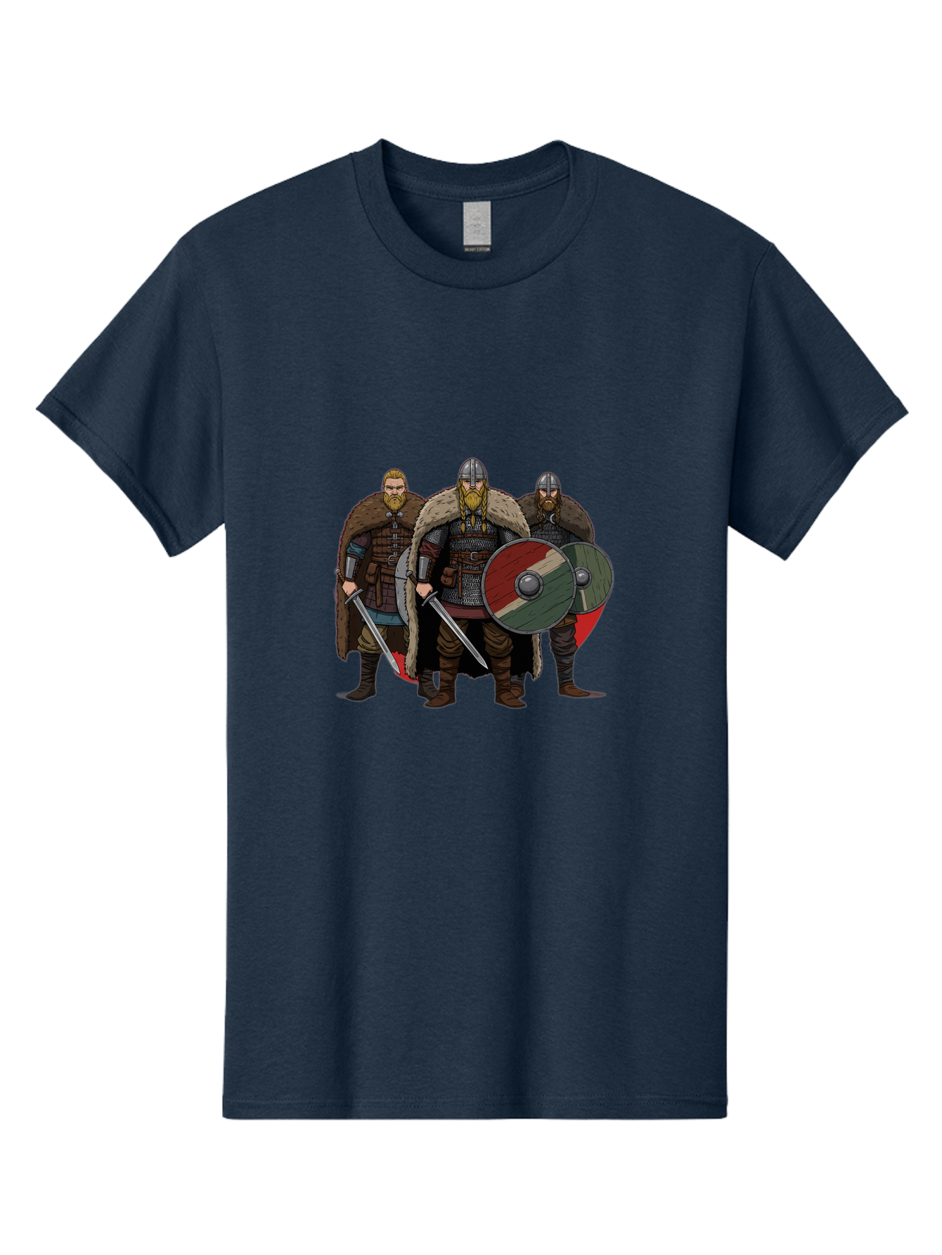 Viking-Warriors-13 Men'S Graphic Tee, 100% Cotton, Comfortable Casual Summer Wear, Machine Washable, Vintage Camera, Old Camera, Antique Camera, Black Camera, Classic Photography, Photography Equipment, Nostalgic Device, Film Camera, Bah329 9