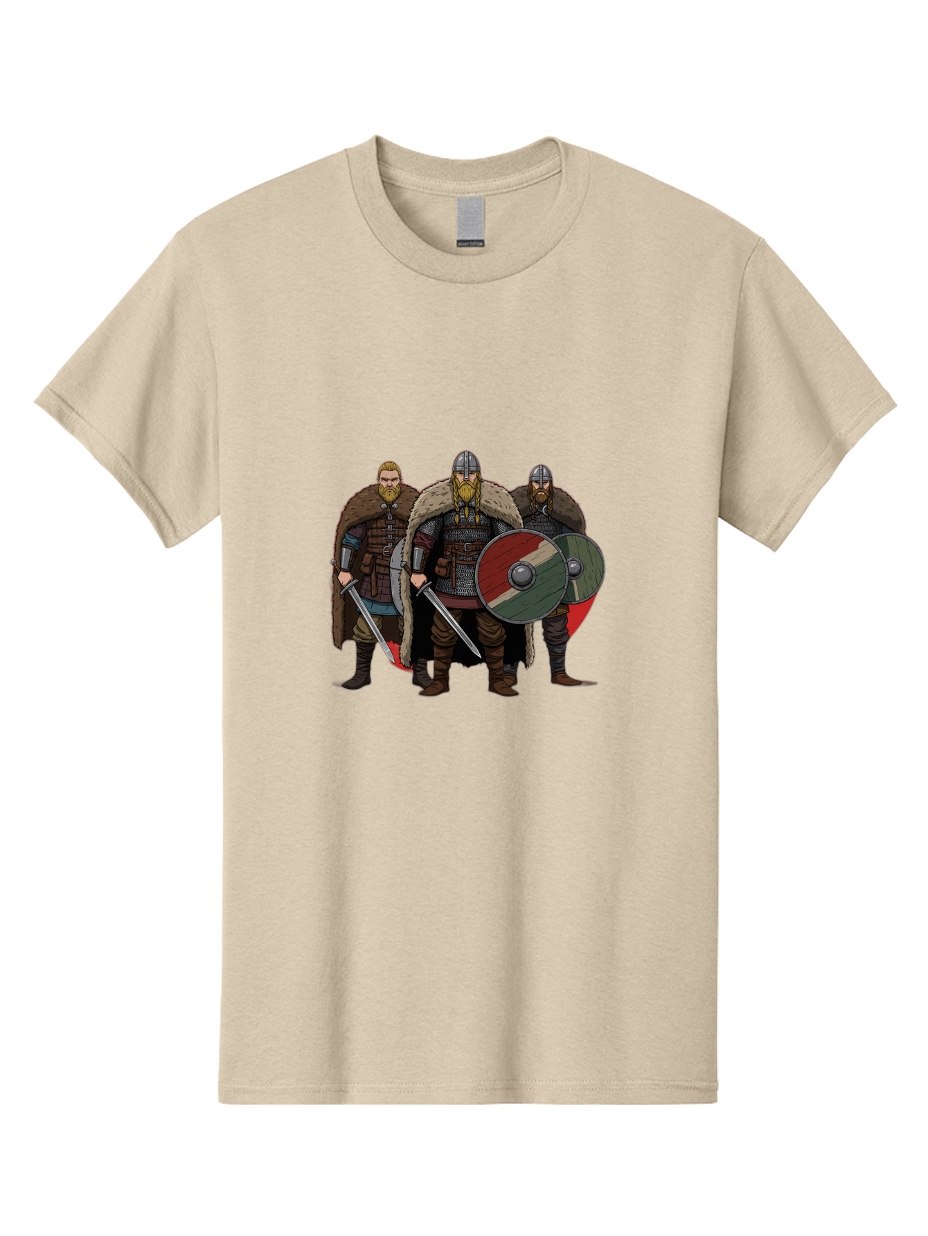 Viking-Warriors-13 Men'S Graphic Tee, 100% Cotton, Comfortable Casual Summer Wear, Machine Washable, Vintage Camera, Old Camera, Antique Camera, Black Camera, Classic Photography, Photography Equipment, Nostalgic Device, Film Camera, Bah329 13