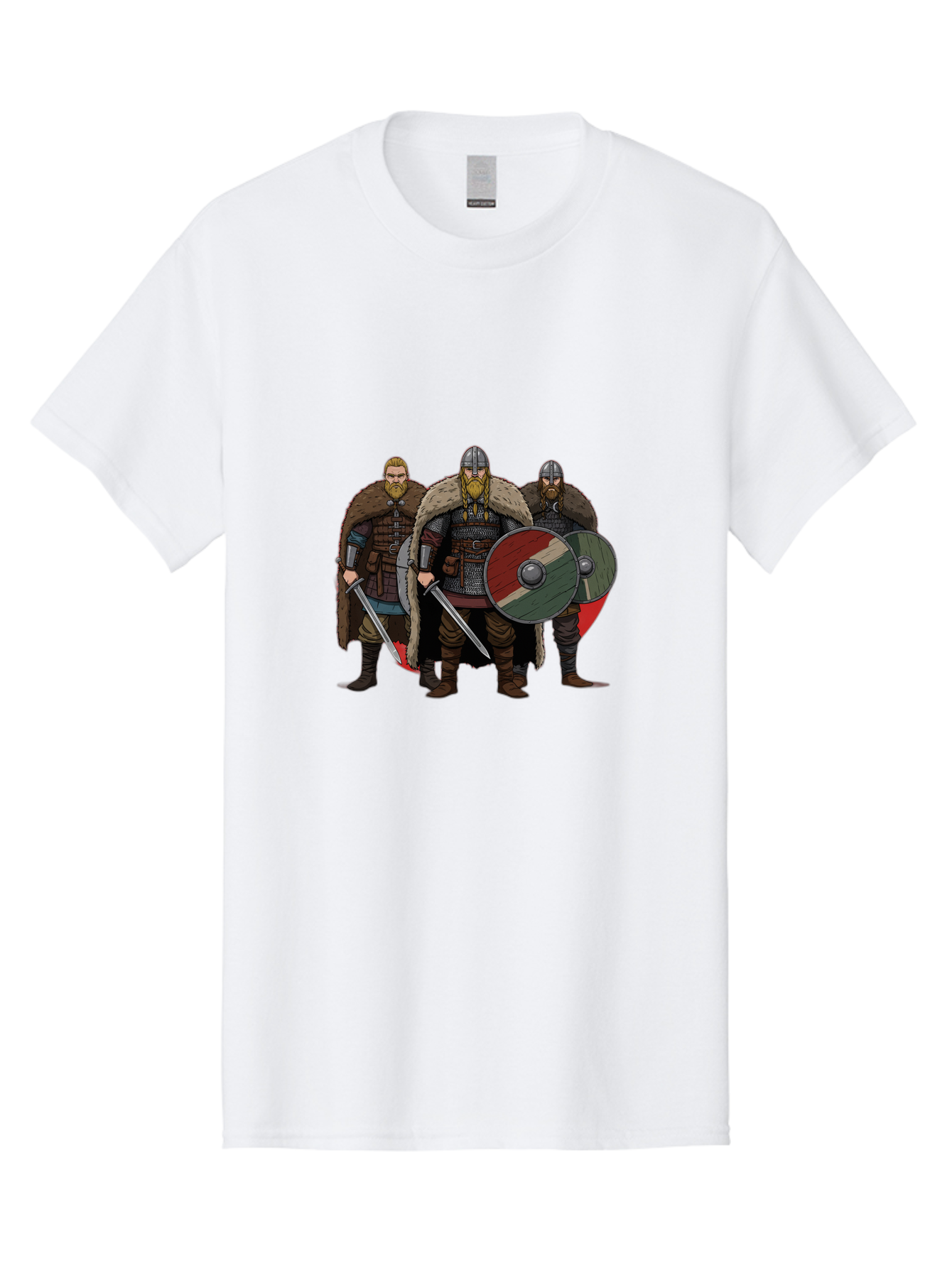 Viking-Warriors-13 Men'S Graphic Tee, 100% Cotton, Comfortable Casual Summer Wear, Machine Washable, Vintage Camera, Old Camera, Antique Camera, Black Camera, Classic Photography, Photography Equipment, Nostalgic Device, Film Camera, Bah329 15