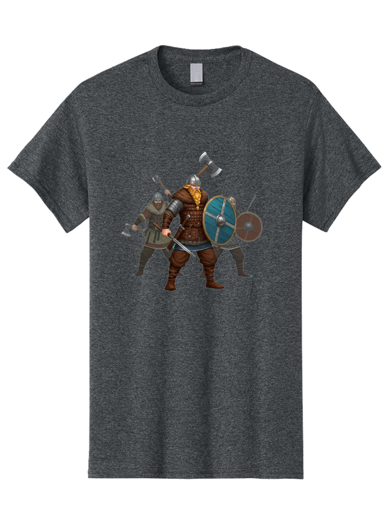Viking-Warriors-2 Men'S Graphic Tee, 100% Cotton, Comfortable Casual Summer Wear, Machine Washable, Vintage Camera, Old Camera, Antique Camera, Black Camera, Classic Photography, Photography Equipment, Nostalgic Device, Film Camera, Camera Art Bah330 5