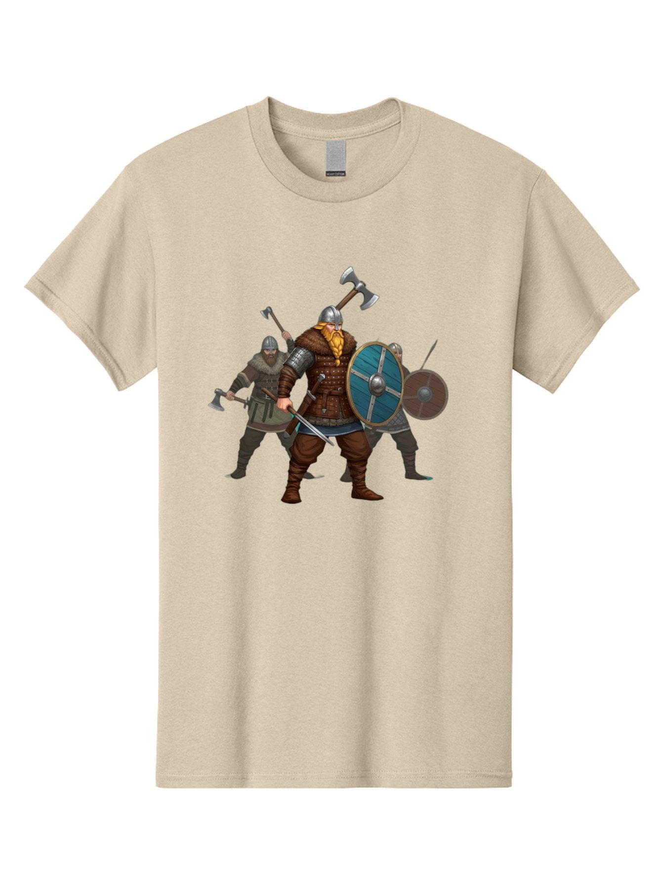 Viking-Warriors-2 Men'S Graphic Tee, 100% Cotton, Comfortable Casual Summer Wear, Machine Washable, Vintage Camera, Old Camera, Antique Camera, Black Camera, Classic Photography, Photography Equipment, Nostalgic Device, Film Camera, Camera Art Bah330 3