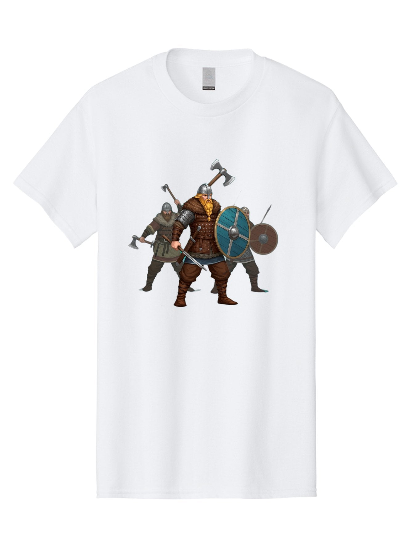 Viking-Warriors-2 Men'S Graphic Tee, 100% Cotton, Comfortable Casual Summer Wear, Machine Washable, Vintage Camera, Old Camera, Antique Camera, Black Camera, Classic Photography, Photography Equipment, Nostalgic Device, Film Camera, Camera Art Bah330 6