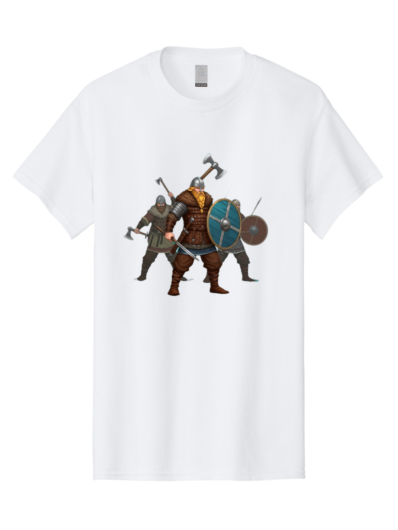 Viking-Warriors-2 Men'S Graphic Tee, 100% Cotton, Comfortable Casual Summer Wear, Machine Washable, Vintage Camera, Old Camera, Antique Camera, Black Camera, Classic Photography, Photography Equipment, Nostalgic Device, Film Camera, Camera Art Bah330 7