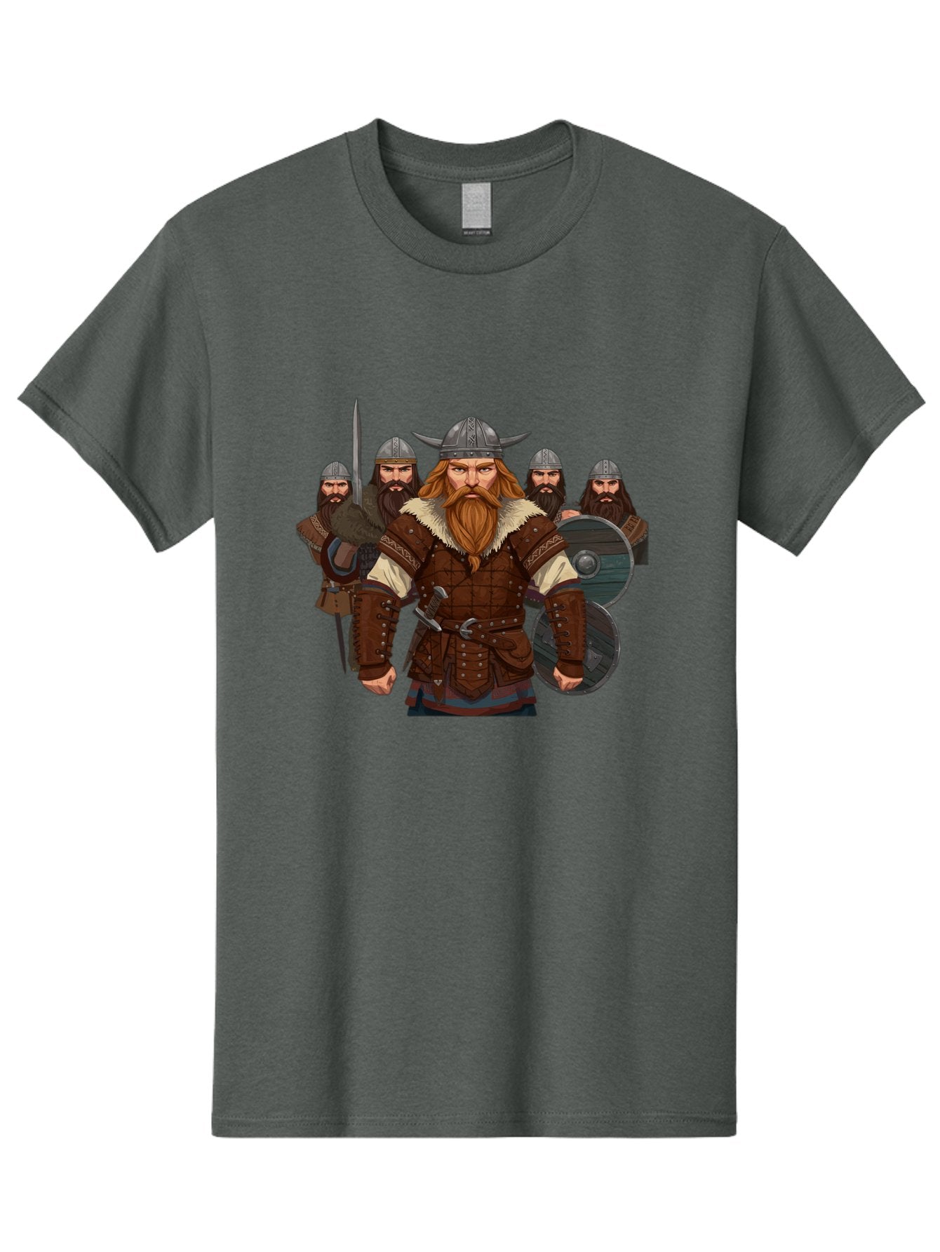 Viking-Warriors-3 Men'S Graphic Tee, 100% Cotton, Comfortable Casual Summer Wear, Machine Washable, Vintage Camera, Old Camera, Antique Camera, Black Camera, Classic Photography, Photography Equipment, Nostalgic Device, Film Camera, Camera Art Bah331 11