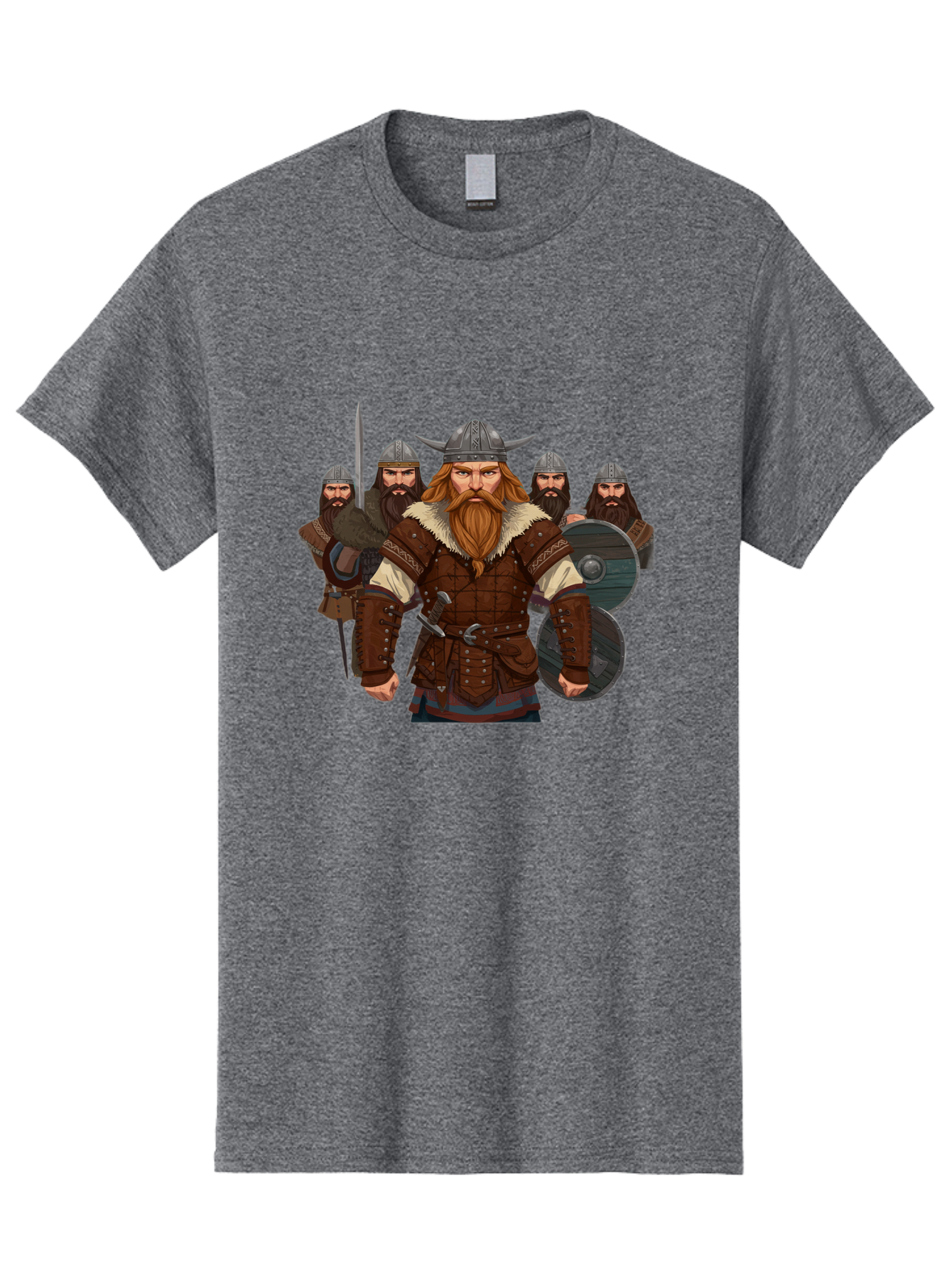 Viking-Warriors-3 Men'S Graphic Tee, 100% Cotton, Comfortable Casual Summer Wear, Machine Washable, Vintage Camera, Old Camera, Antique Camera, Black Camera, Classic Photography, Photography Equipment, Nostalgic Device, Film Camera, Camera Art Bah331 6
