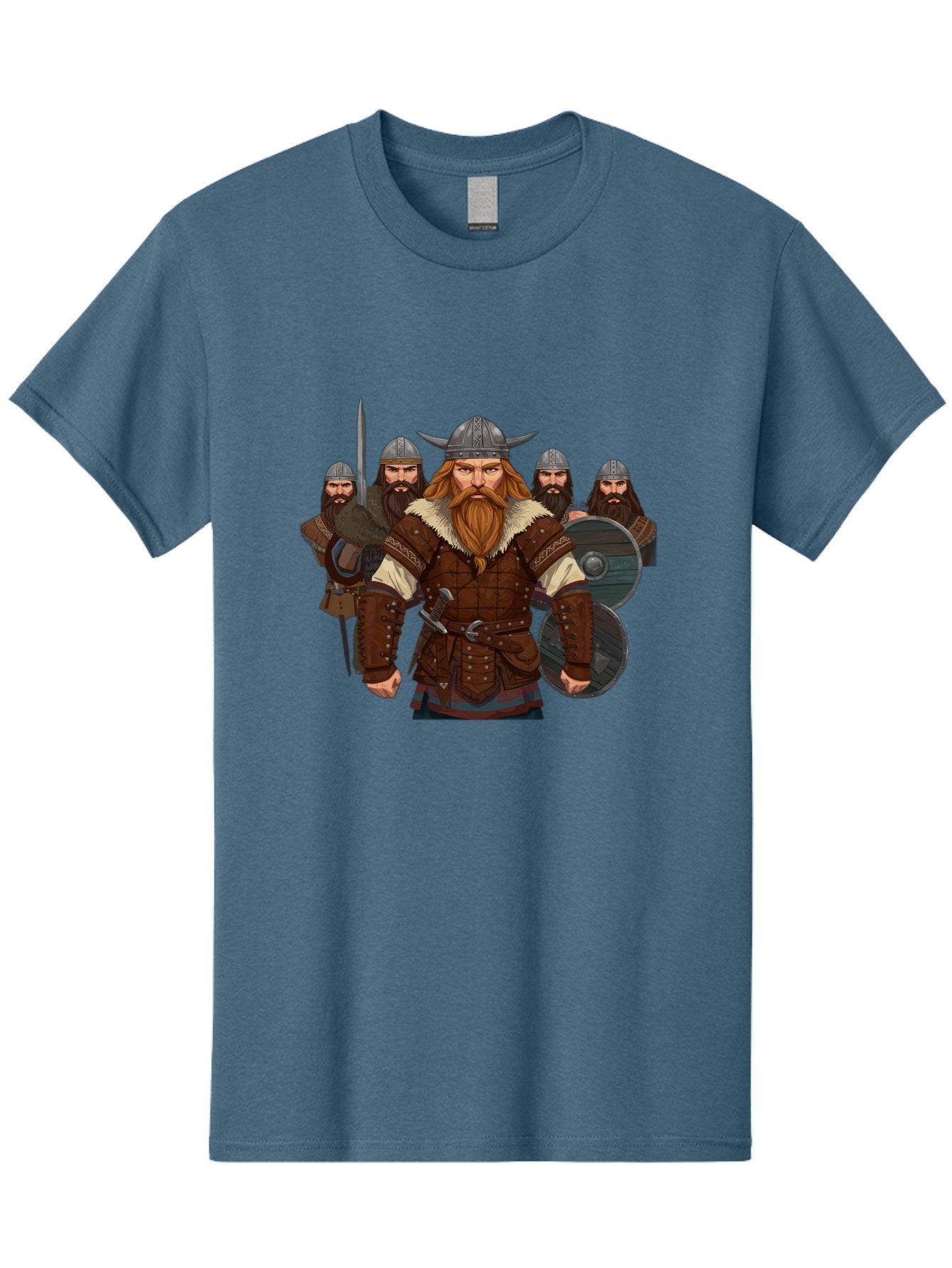 Viking-Warriors-3 Men'S Graphic Tee, 100% Cotton, Comfortable Casual Summer Wear, Machine Washable, Vintage Camera, Old Camera, Antique Camera, Black Camera, Classic Photography, Photography Equipment, Nostalgic Device, Film Camera, Camera Art Bah331 15