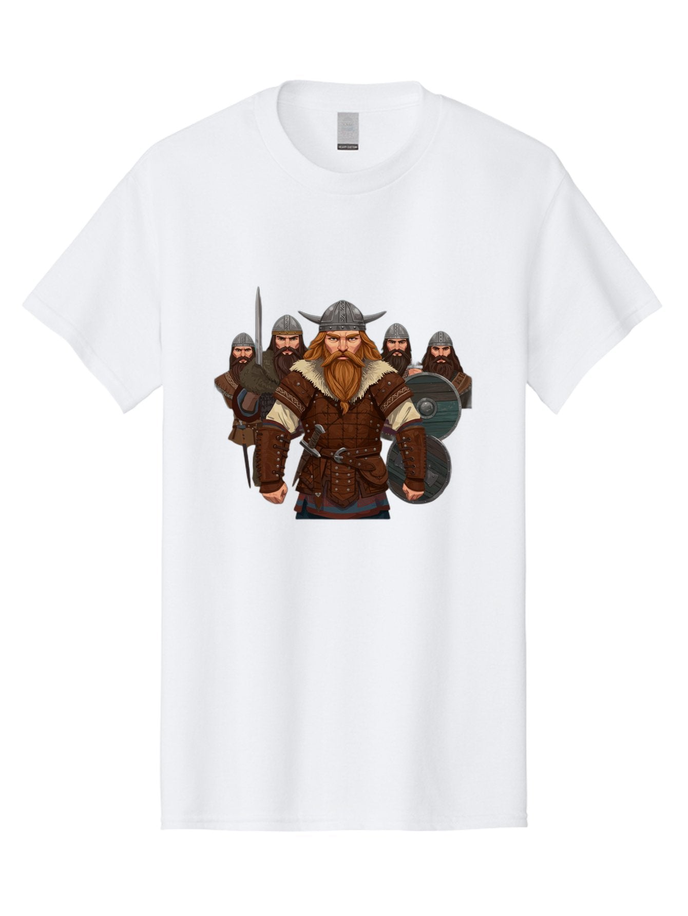 Viking-Warriors-3 Men'S Graphic Tee, 100% Cotton, Comfortable Casual Summer Wear, Machine Washable, Vintage Camera, Old Camera, Antique Camera, Black Camera, Classic Photography, Photography Equipment, Nostalgic Device, Film Camera, Camera Art Bah331 12