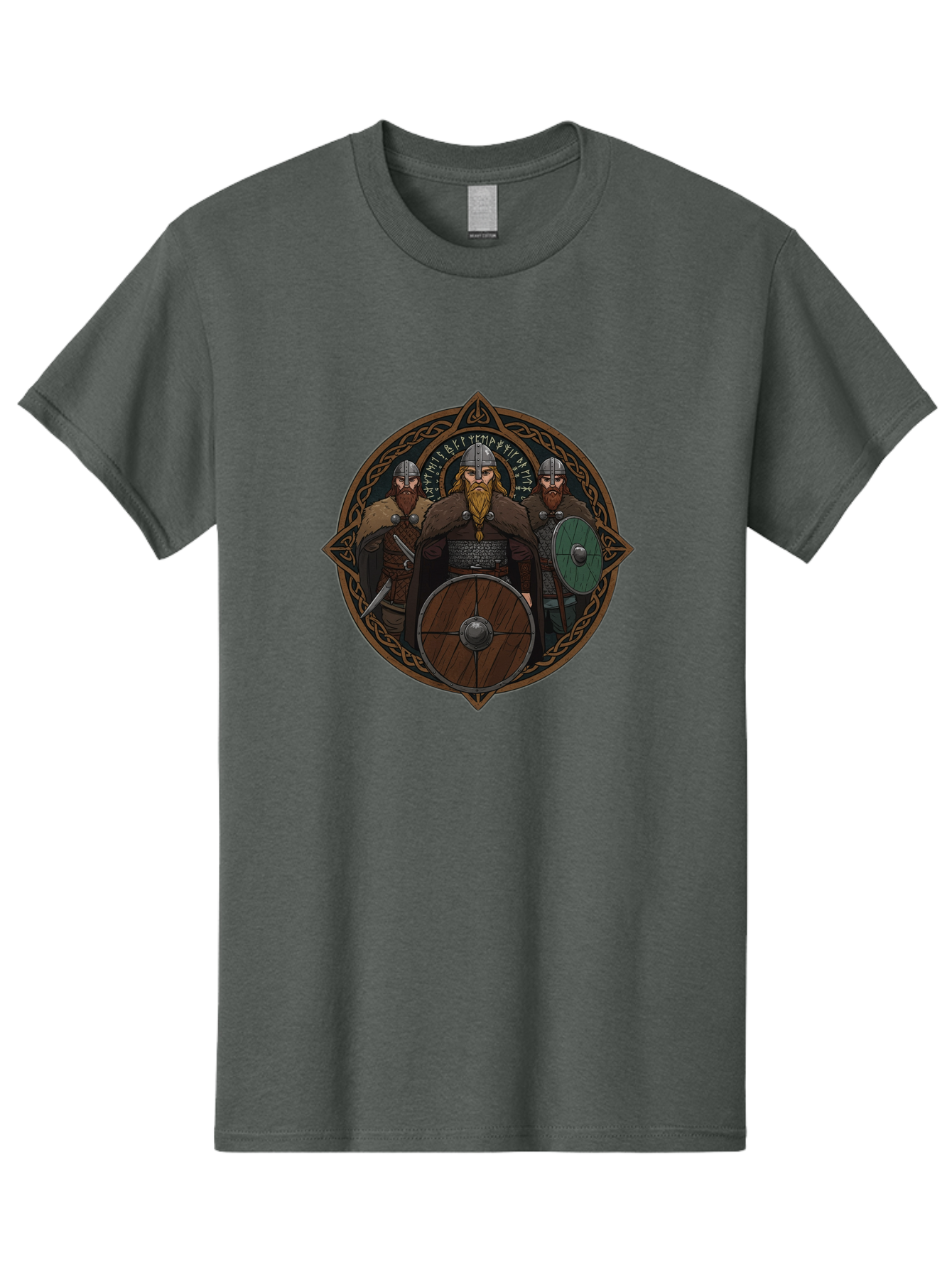 Viking-Warriors-5 Men'S Graphic Tee, 100% Cotton, Comfortable Casual Summer Wear, Machine Washable, Vintage Camera, Old Camera, Antique Camera, Black Camera, Classic Photography, Photography Equipment, Nostalgic Device, Film Camera, Camera Art Bah333