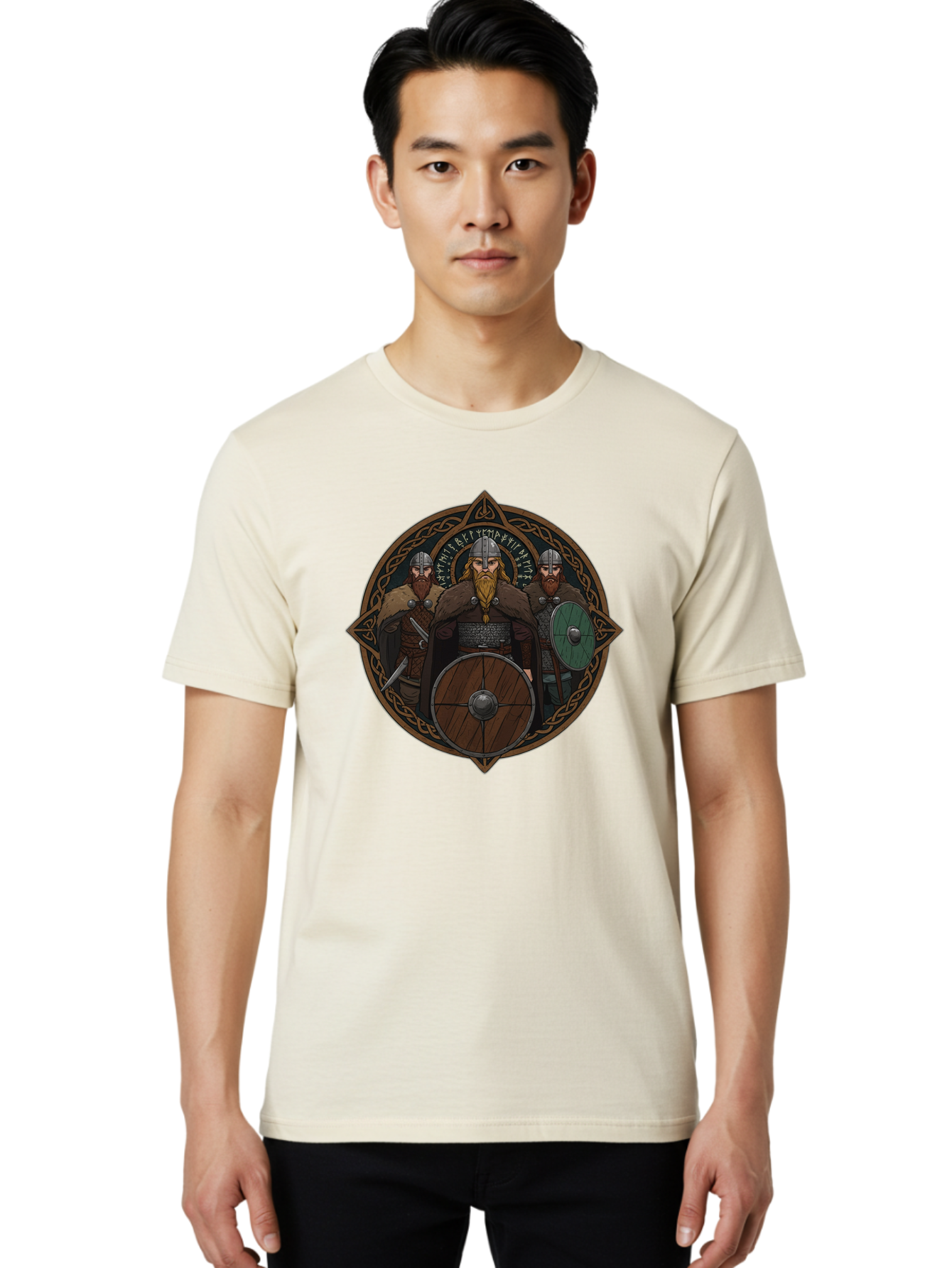 Viking-Warriors-5 Men'S Graphic Tee, 100% Cotton, Comfortable Casual Summer Wear, Machine Washable, Vintage Camera, Old Camera, Antique Camera, Black Camera, Classic Photography, Photography Equipment, Nostalgic Device, Film Camera, Camera Art Bah333 18