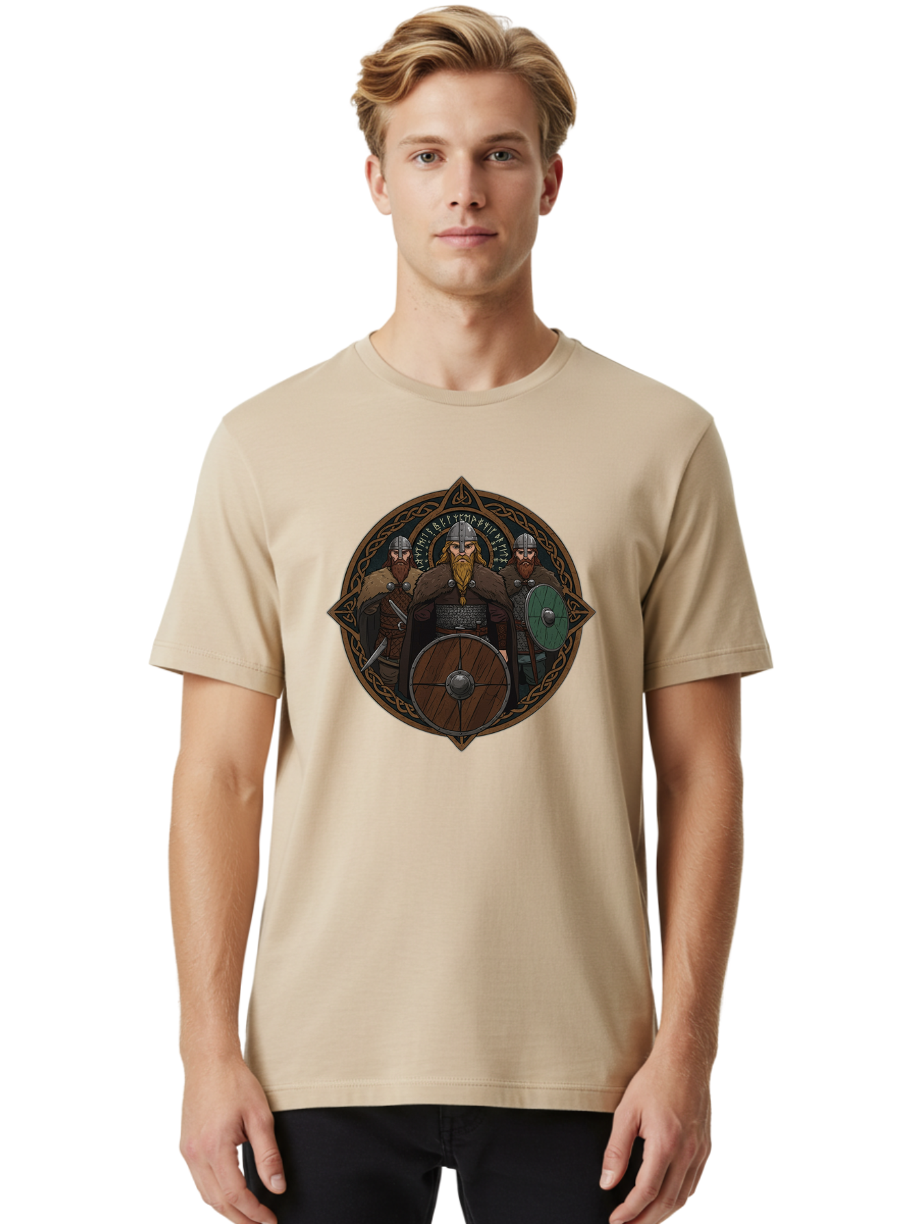 Viking-Warriors-5 Men'S Graphic Tee, 100% Cotton, Comfortable Casual Summer Wear, Machine Washable, Vintage Camera, Old Camera, Antique Camera, Black Camera, Classic Photography, Photography Equipment, Nostalgic Device, Film Camera, Camera Art Bah333 29