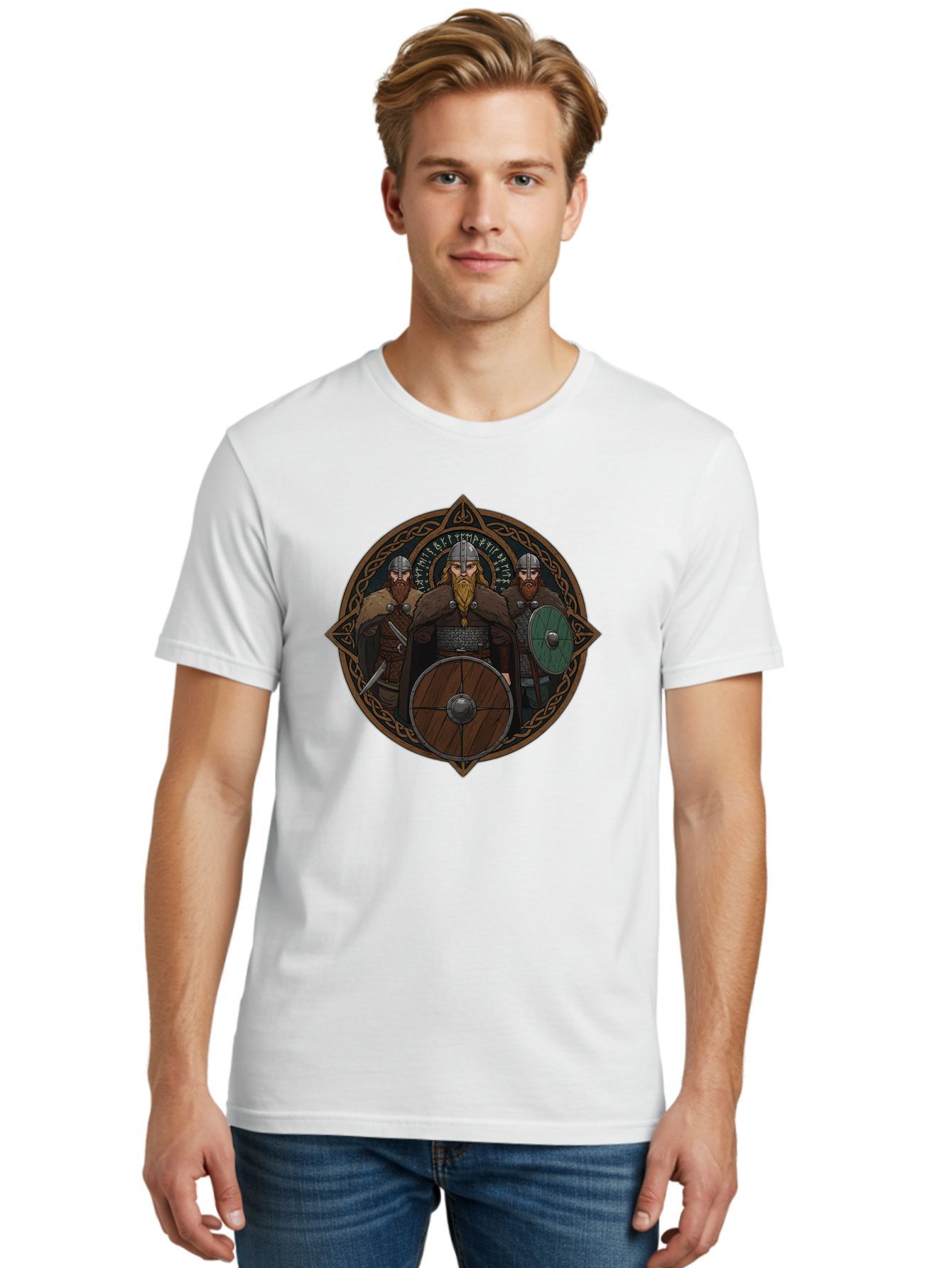 Viking-Warriors-5 Men'S Graphic Tee, 100% Cotton, Comfortable Casual Summer Wear, Machine Washable, Vintage Camera, Old Camera, Antique Camera, Black Camera, Classic Photography, Photography Equipment, Nostalgic Device, Film Camera, Camera Art Bah333 24