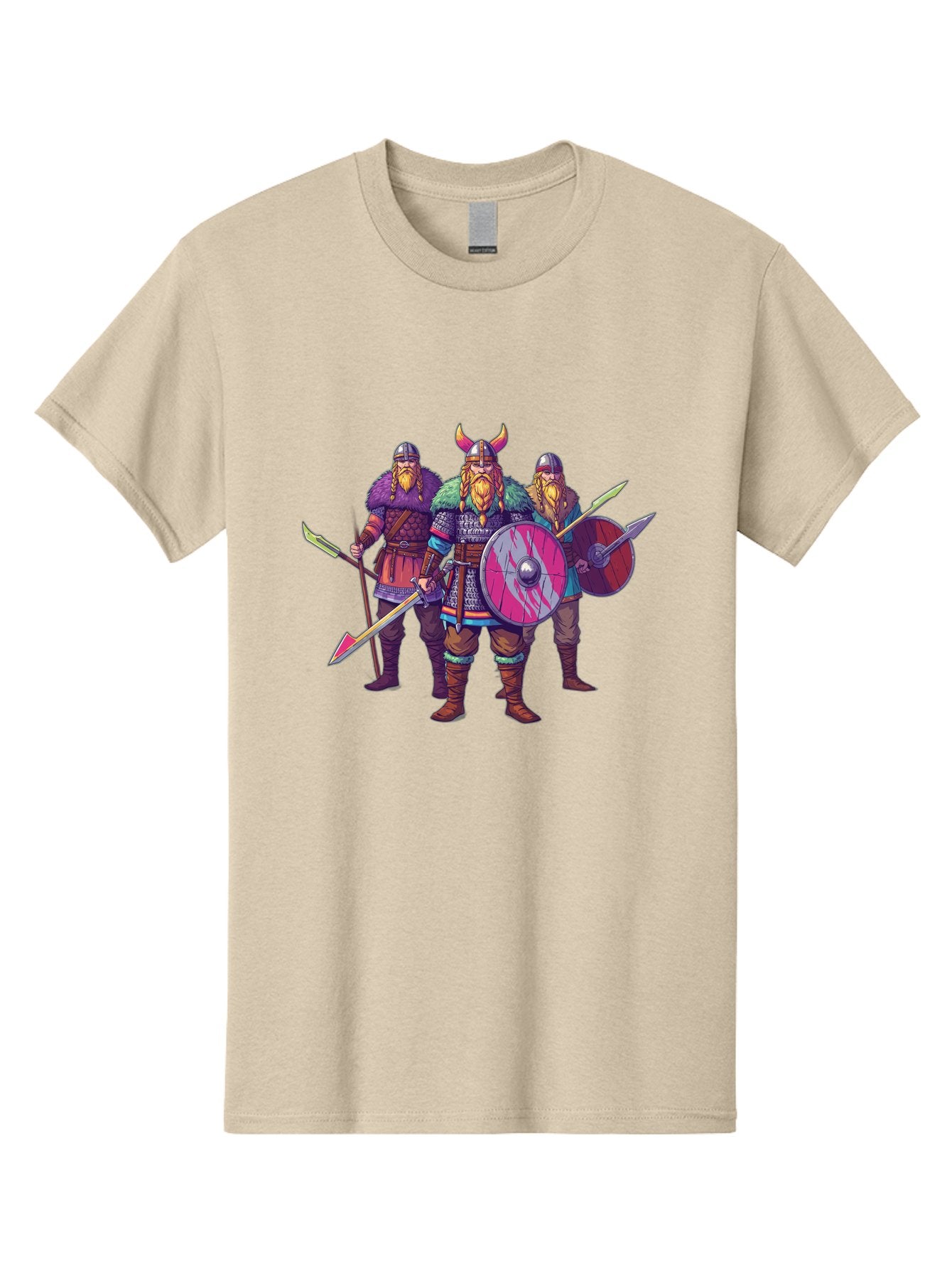 Viking-Warriors-6 Men'S Graphic Tee, 100% Cotton, Comfortable Casual Summer Wear, Machine Washable, Vintage Camera, Old Camera, Antique Camera, Black Camera, Classic Photography, Photography Equipment, Nostalgic Device, Film Camera, Camera Art Bah334 10