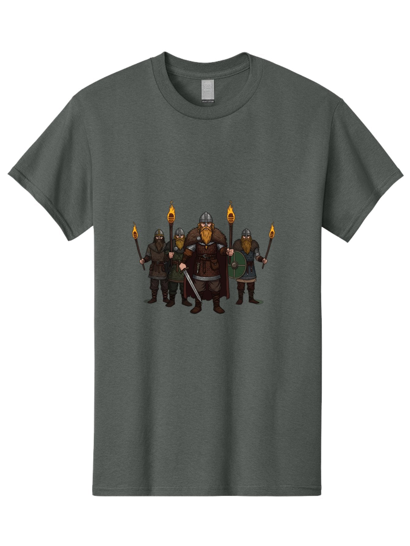 Viking-Warriors-7 Men'S Graphic Tee, 100% Cotton, Comfortable Casual Summer Wear, Machine Washable, Vintage Camera, Old Camera, Antique Camera, Black Camera, Classic Photography, Photography Equipment, Nostalgic Device, Film Camera, Camera Art Bah335 6