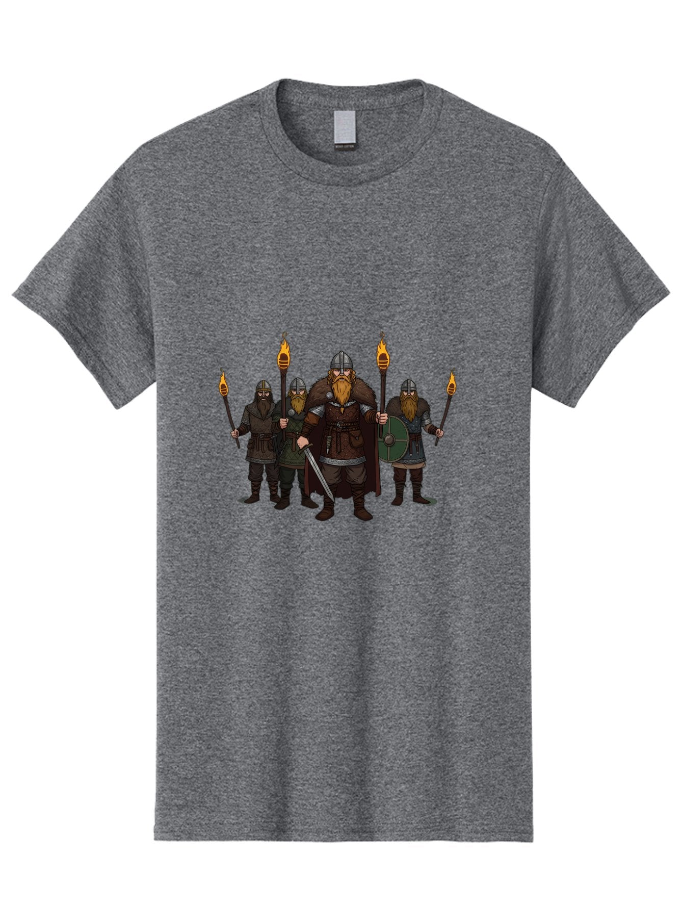 Viking-Warriors-7 Men'S Graphic Tee, 100% Cotton, Comfortable Casual Summer Wear, Machine Washable, Vintage Camera, Old Camera, Antique Camera, Black Camera, Classic Photography, Photography Equipment, Nostalgic Device, Film Camera, Camera Art Bah335 8