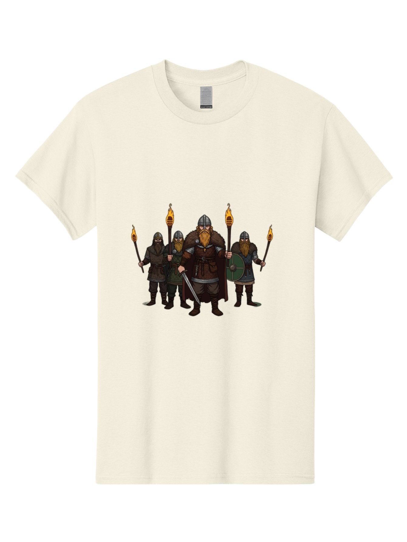 Viking-Warriors-7 Men'S Graphic Tee, 100% Cotton, Comfortable Casual Summer Wear, Machine Washable, Vintage Camera, Old Camera, Antique Camera, Black Camera, Classic Photography, Photography Equipment, Nostalgic Device, Film Camera, Camera Art Bah335 12