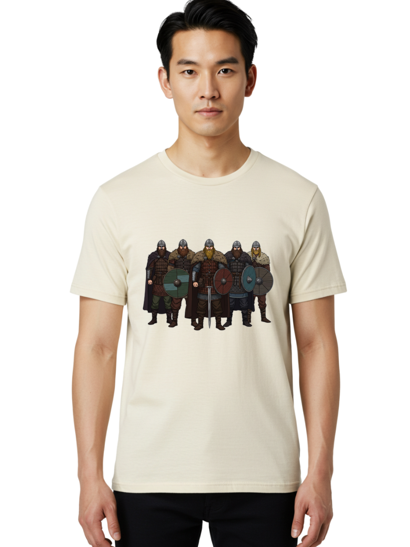 Viking-Warriors Men'S Graphic Tee, 100% Cotton, Comfortable Casual Summer Wear, Machine Washable, Vintage Camera, Old Camera, Antique Camera, Black Camera, Classic Photography, Photography Equipment, Nostalgic Device, Film Camera, Camera Art Bah338 16