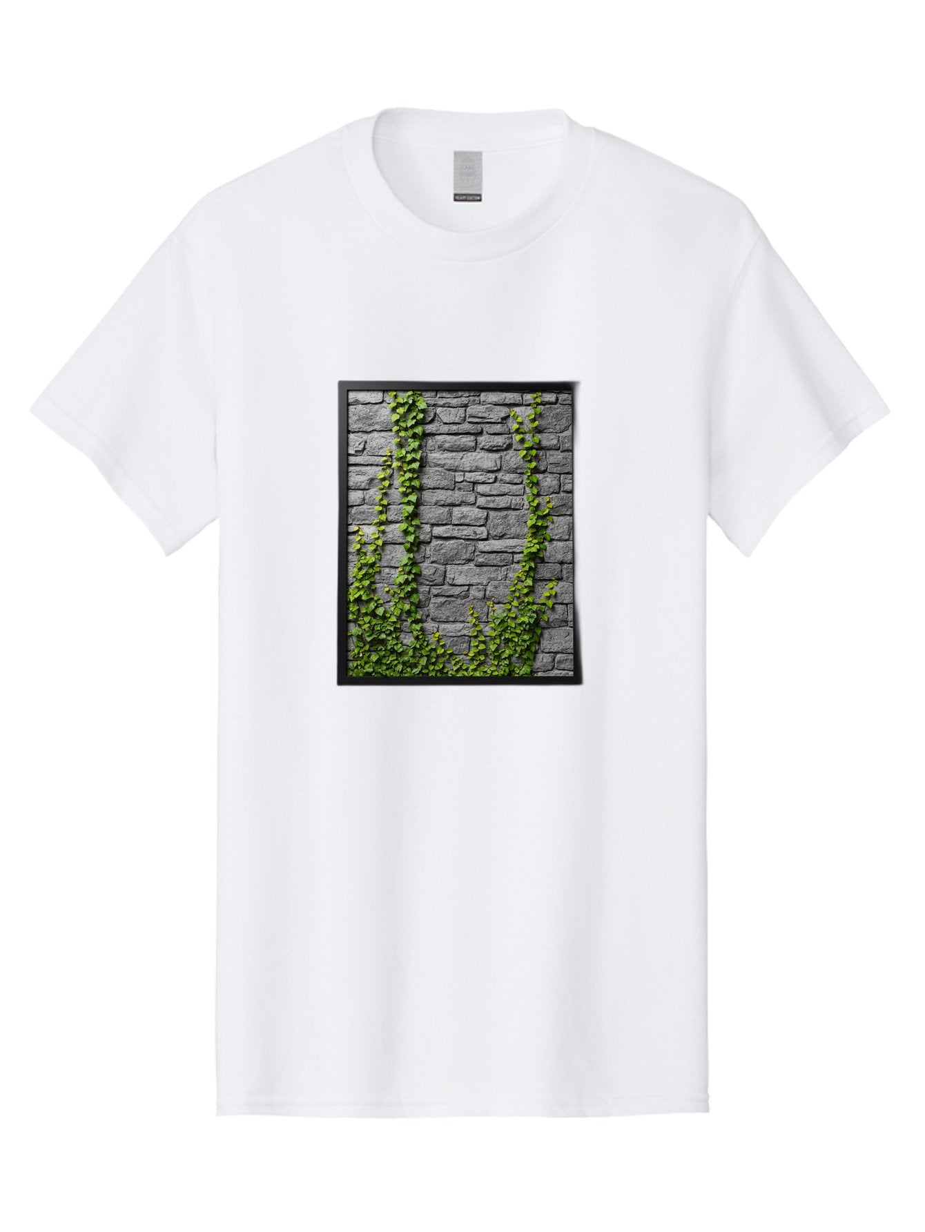 Vines-On-Stone-Wall Men'S Graphic Tee, 100% Cotton, Comfortable Casual Summer Wear, Machine Washable, Vintage Camera, Old Camera, Antique Camera, Black Camera, Classic Photography, Photography Equipment, Nostalgic Device, Film Camera, Bah342 6