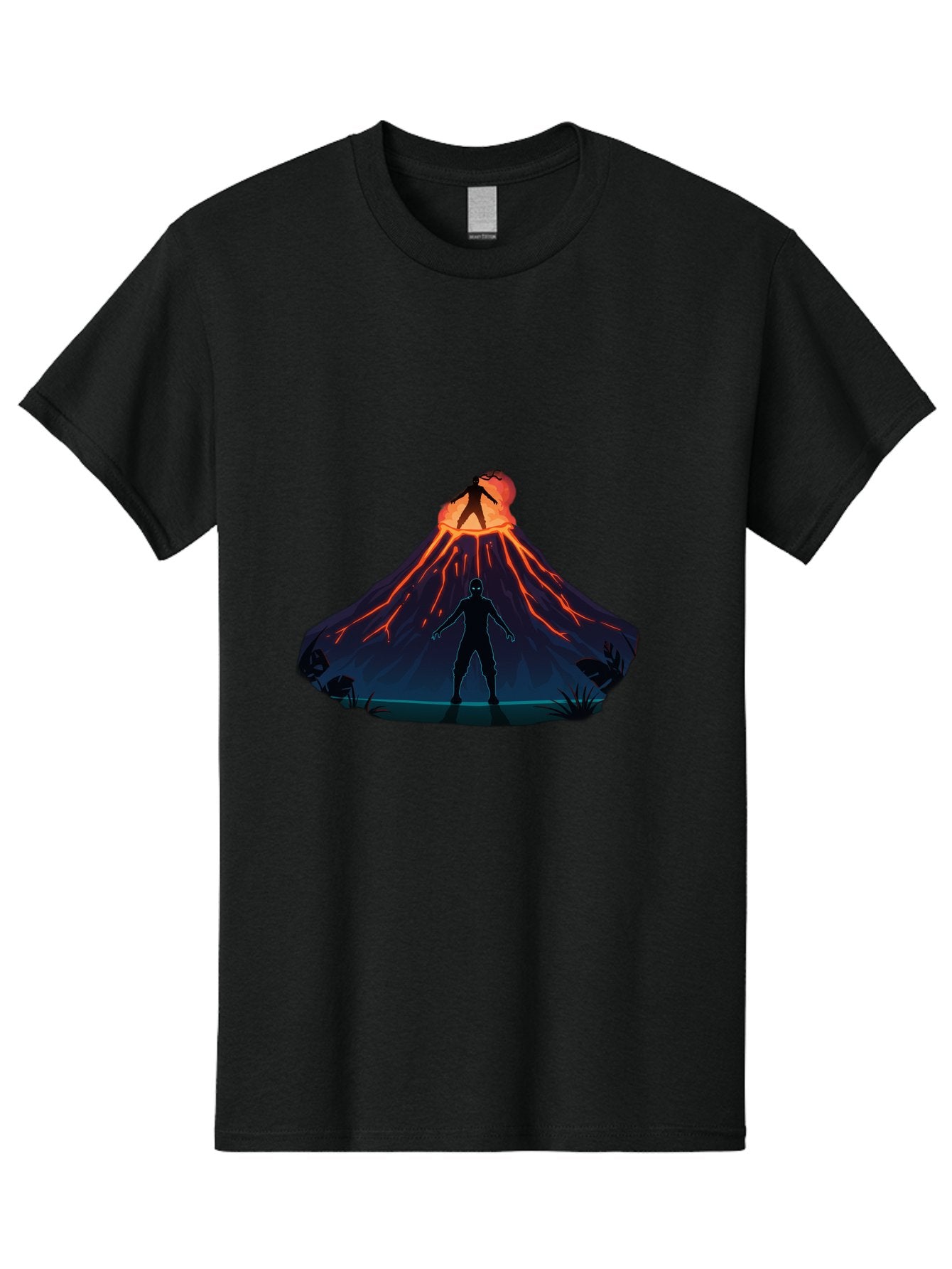 Volcano-Eruption Men'S Graphic Tee, 100% Cotton, Comfortable Casual Summer Wear, Machine Washable, Vintage Camera, Old Camera, Antique Camera, Black Camera, Classic Photography, Photography Equipment, Nostalgic Device, Film Camera, Camera Art Bah351 6