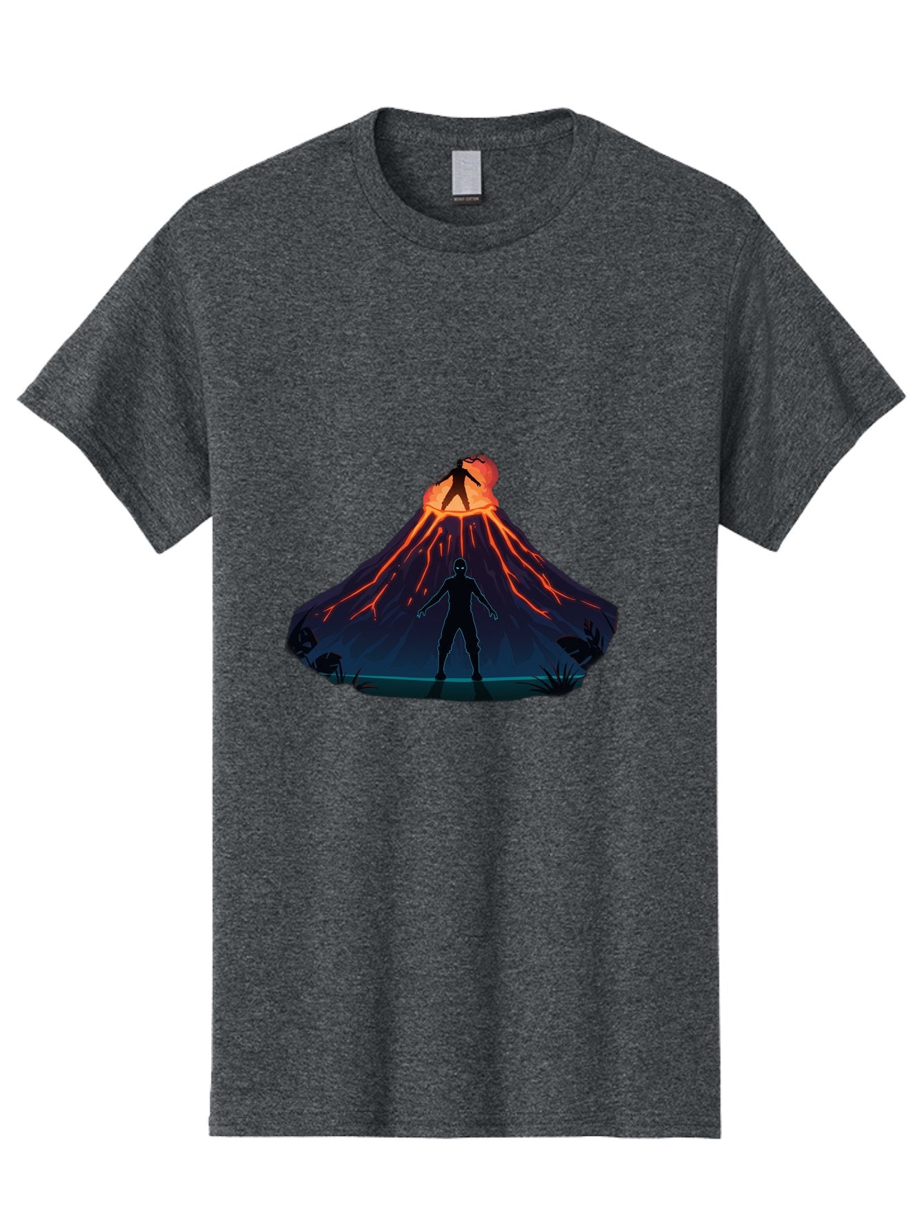 Volcano-Eruption Men'S Graphic Tee, 100% Cotton, Comfortable Casual Summer Wear, Machine Washable, Vintage Camera, Old Camera, Antique Camera, Black Camera, Classic Photography, Photography Equipment, Nostalgic Device, Film Camera, Camera Art Bah351