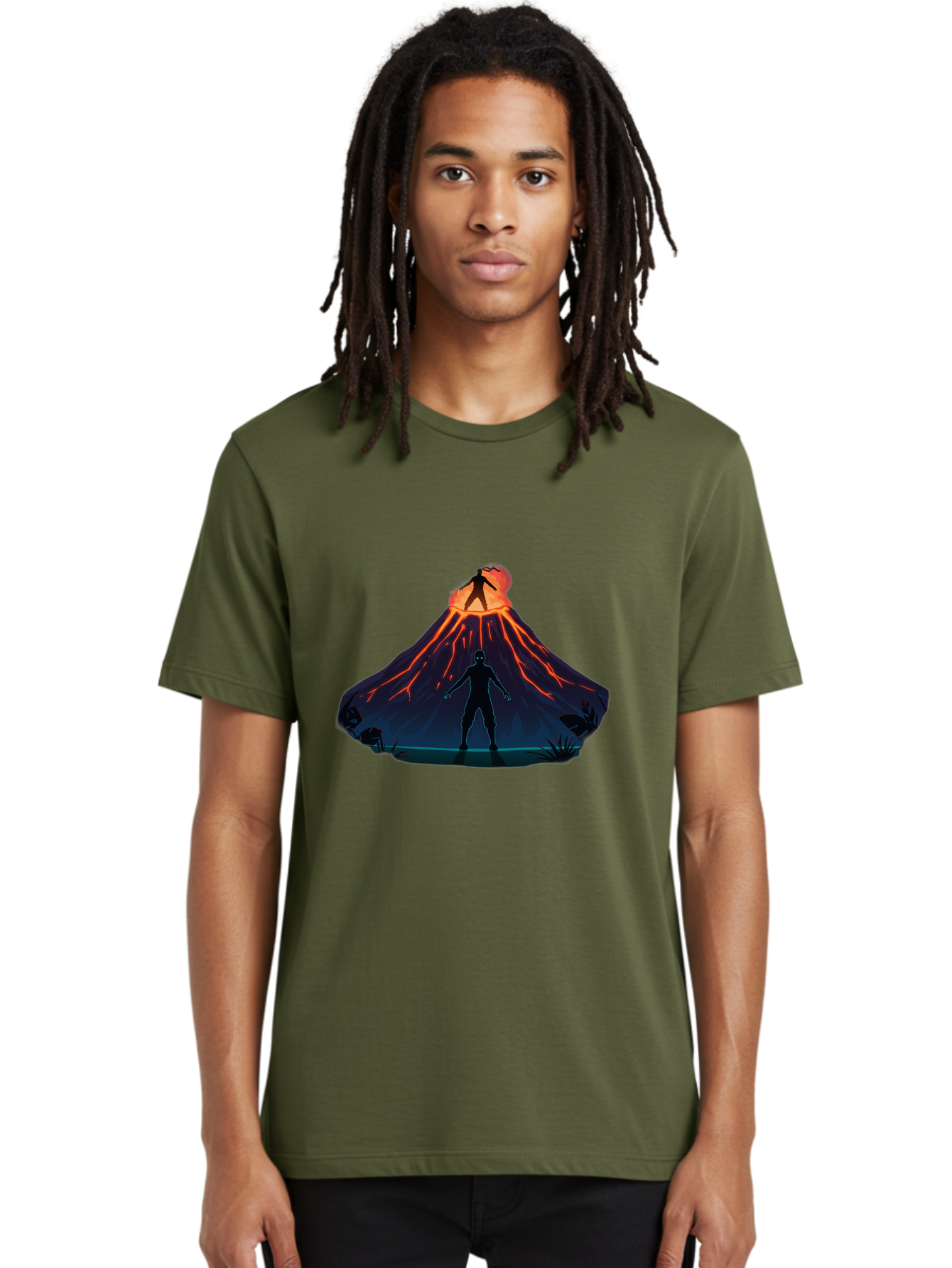 Volcano-Eruption Men'S Graphic Tee, 100% Cotton, Comfortable Casual Summer Wear, Machine Washable, Vintage Camera, Old Camera, Antique Camera, Black Camera, Classic Photography, Photography Equipment, Nostalgic Device, Film Camera, Camera Art Bah351 27