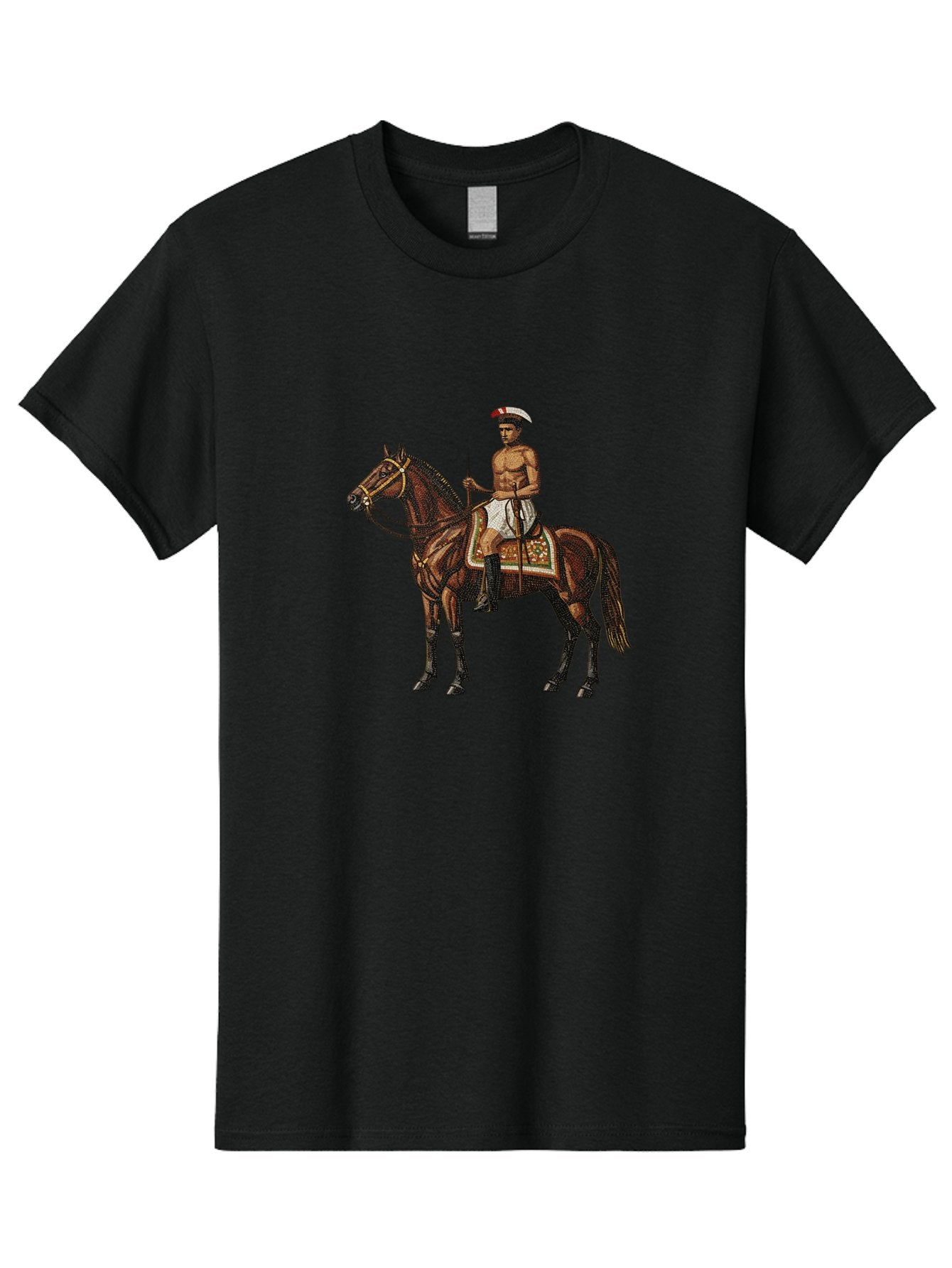 Warrior-On-Horse Men'S Graphic Tee, 100% Cotton, Comfortable Casual Summer Wear, Machine Washable, Vintage Camera, Old Camera, Antique Camera, Black Camera, Classic Photography, Photography Equipment, Nostalgic Device, Film Camera, Camera Art Bah355 15