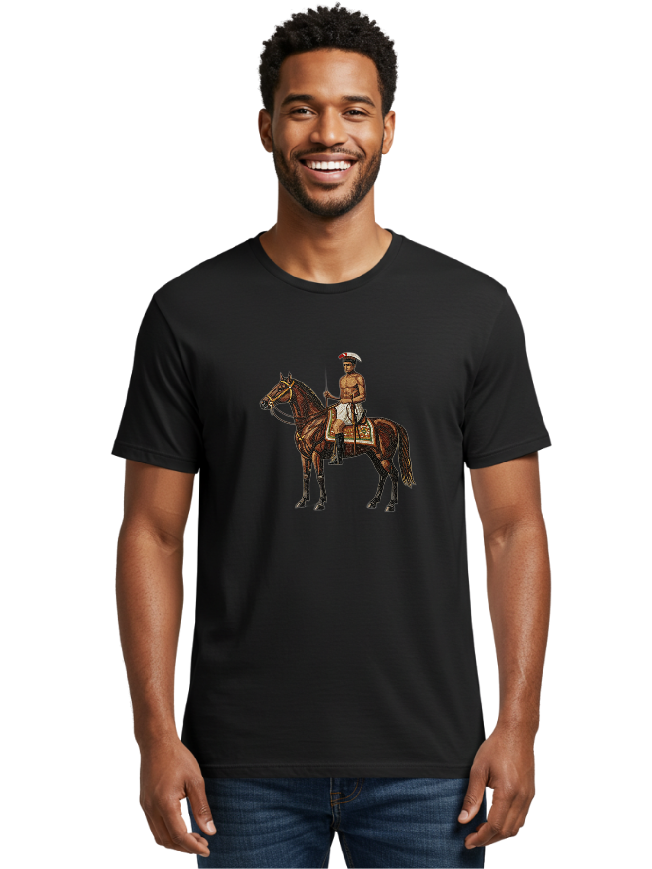 Warrior-On-Horse Men'S Graphic Tee, 100% Cotton, Comfortable Casual Summer Wear, Machine Washable, Vintage Camera, Old Camera, Antique Camera, Black Camera, Classic Photography, Photography Equipment, Nostalgic Device, Film Camera, Camera Art Bah355 16