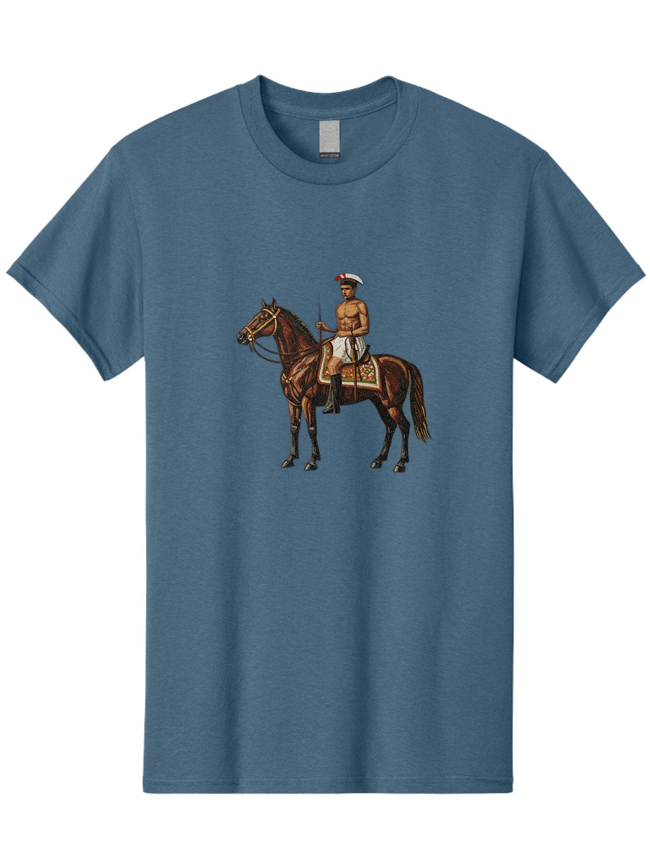 Warrior-On-Horse Men'S Graphic Tee, 100% Cotton, Comfortable Casual Summer Wear, Machine Washable, Vintage Camera, Old Camera, Antique Camera, Black Camera, Classic Photography, Photography Equipment, Nostalgic Device, Film Camera, Camera Art Bah355