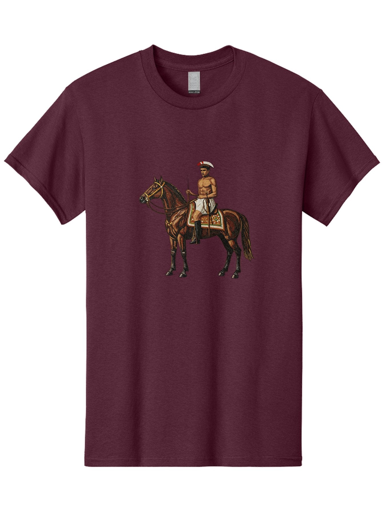 Warrior-On-Horse Men'S Graphic Tee, 100% Cotton, Comfortable Casual Summer Wear, Machine Washable, Vintage Camera, Old Camera, Antique Camera, Black Camera, Classic Photography, Photography Equipment, Nostalgic Device, Film Camera, Camera Art Bah355 4