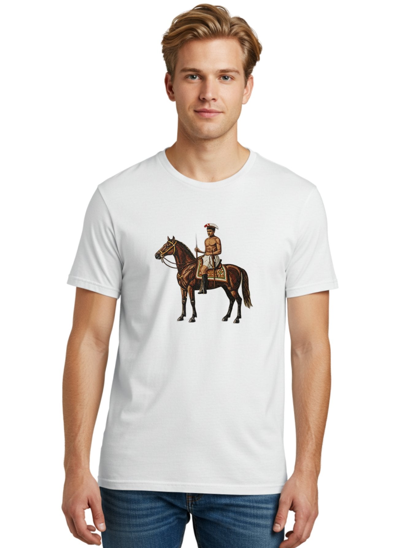 Warrior-On-Horse Men'S Graphic Tee, 100% Cotton, Comfortable Casual Summer Wear, Machine Washable, Vintage Camera, Old Camera, Antique Camera, Black Camera, Classic Photography, Photography Equipment, Nostalgic Device, Film Camera, Camera Art Bah355 22