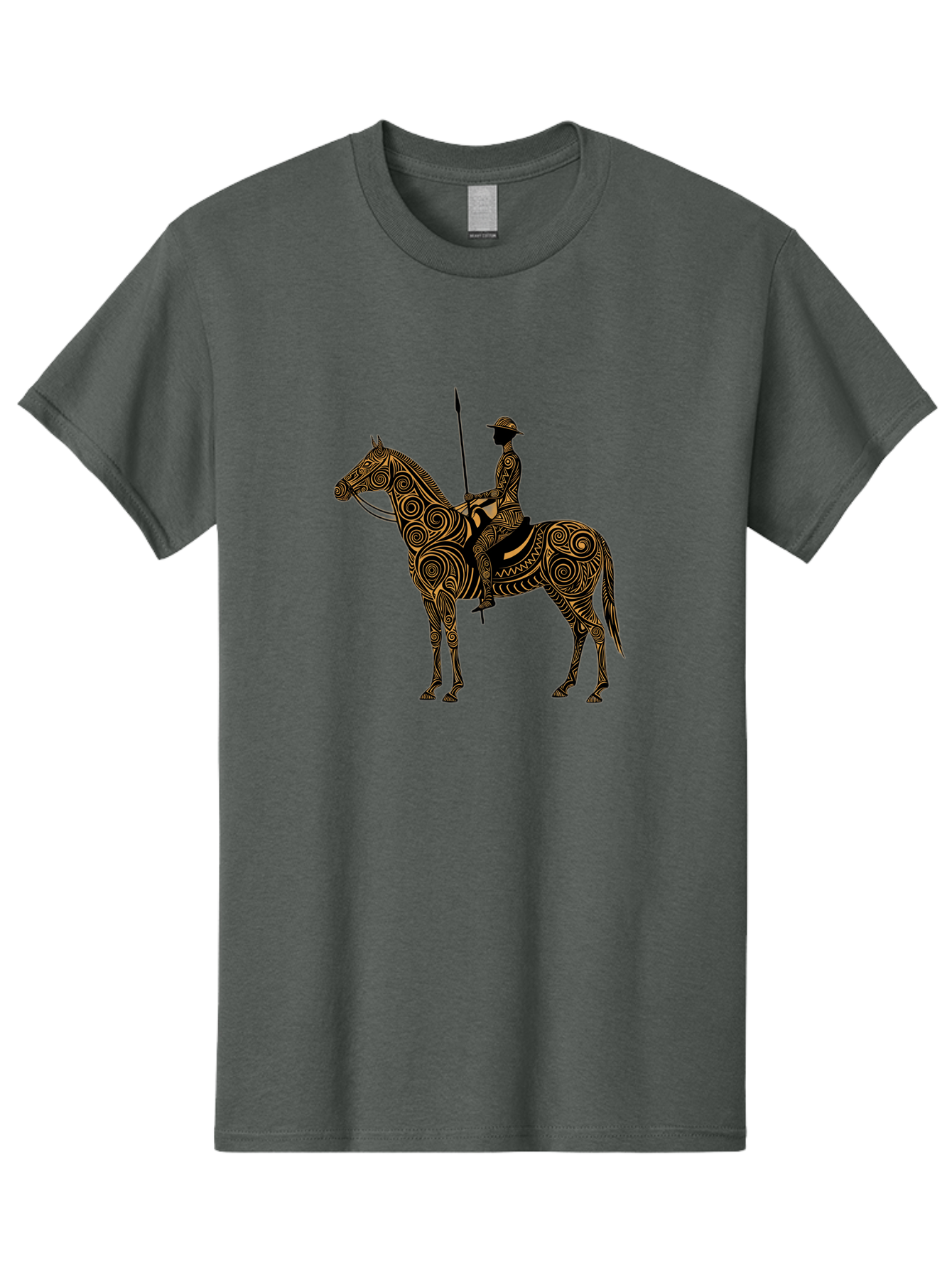 Warrior-On-Horseback Men'S Graphic Tee, 100% Cotton, Comfortable Casual Summer Wear, Machine Washable, Vintage Camera, Old Camera, Antique Camera, Black Camera, Classic Photography, Photography Equipment, Nostalgic Device, Film Camera, Bah356 15