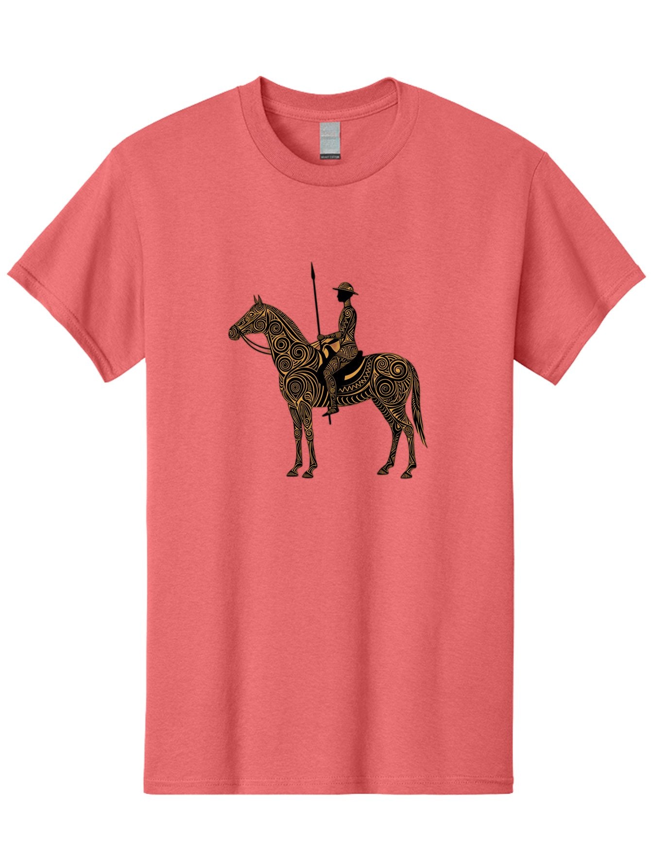 Warrior-On-Horseback Men'S Graphic Tee, 100% Cotton, Comfortable Casual Summer Wear, Machine Washable, Vintage Camera, Old Camera, Antique Camera, Black Camera, Classic Photography, Photography Equipment, Nostalgic Device, Film Camera, Bah356 12