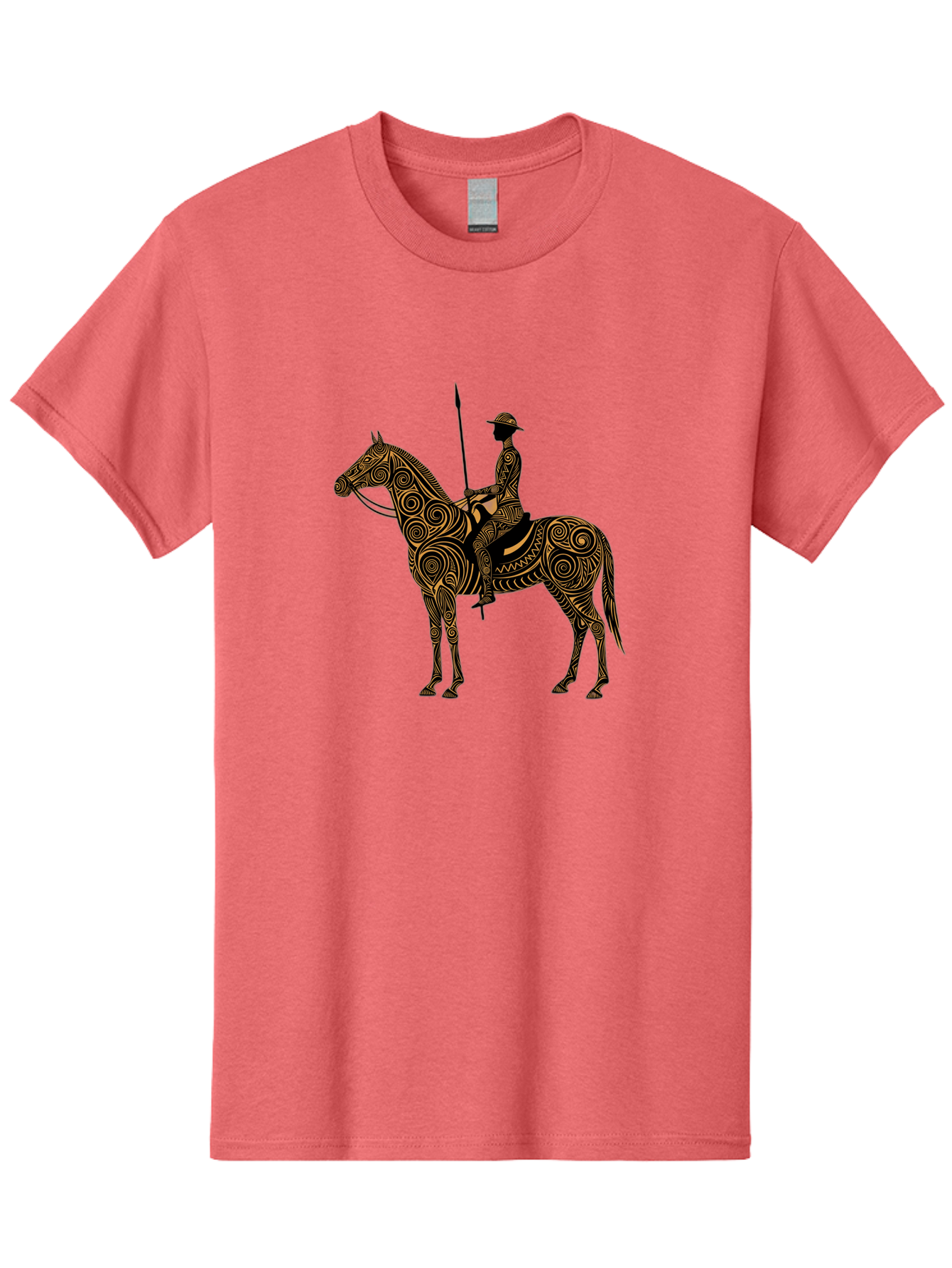 Warrior-On-Horseback Men'S Graphic Tee, 100% Cotton, Comfortable Casual Summer Wear, Machine Washable, Vintage Camera, Old Camera, Antique Camera, Black Camera, Classic Photography, Photography Equipment, Nostalgic Device, Film Camera, Bah356 3