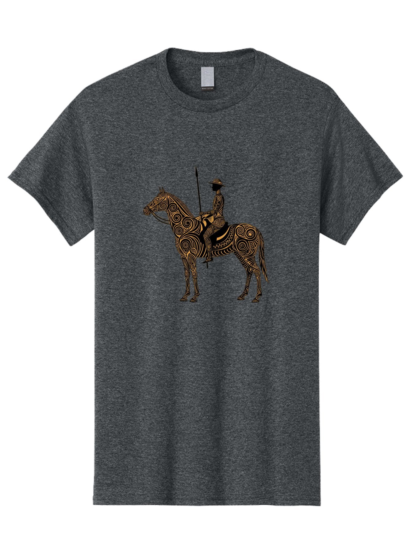 Warrior-On-Horseback Men'S Graphic Tee, 100% Cotton, Comfortable Casual Summer Wear, Machine Washable, Vintage Camera, Old Camera, Antique Camera, Black Camera, Classic Photography, Photography Equipment, Nostalgic Device, Film Camera, Bah356 3