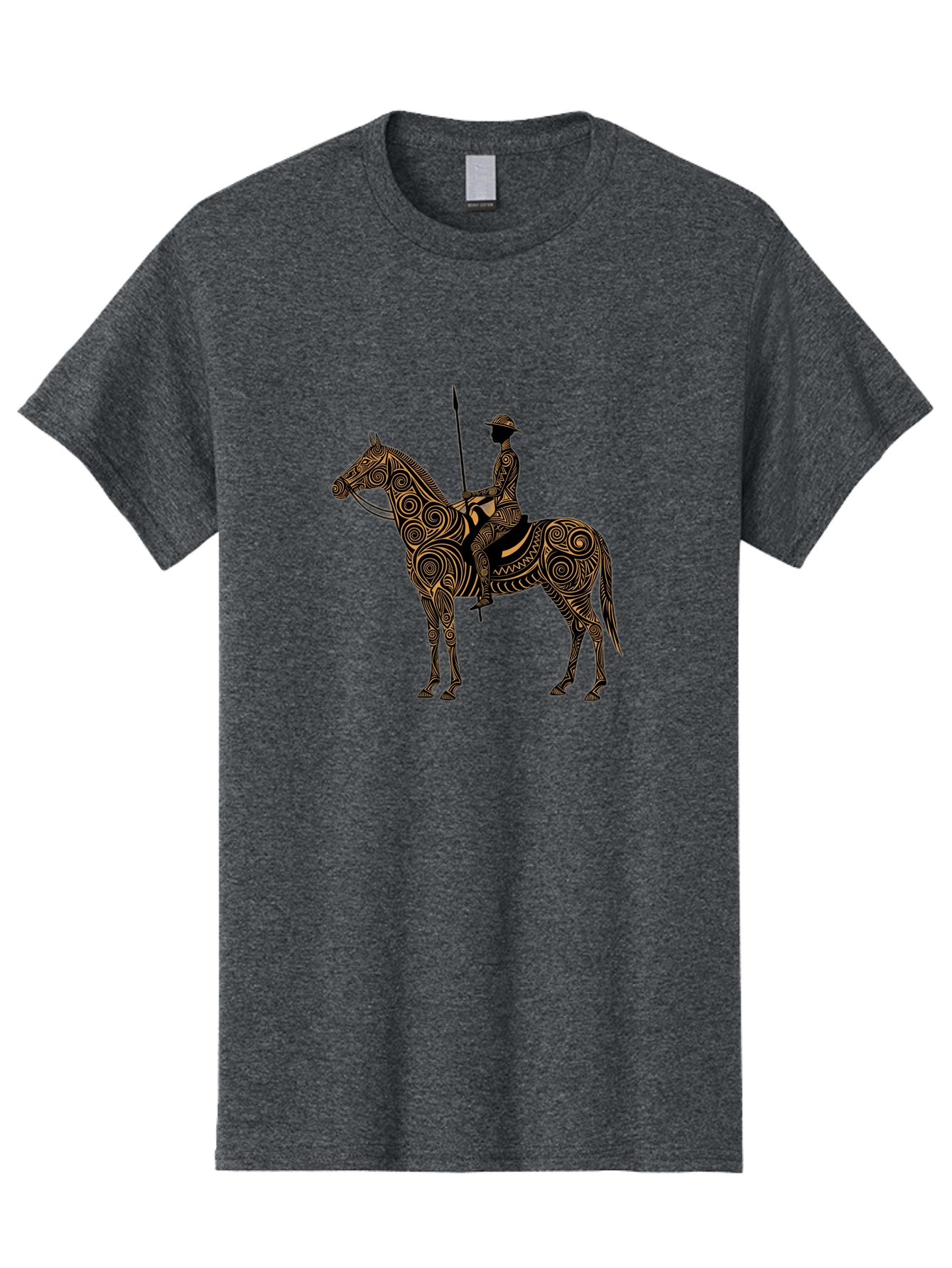 Warrior-On-Horseback Men'S Graphic Tee, 100% Cotton, Comfortable Casual Summer Wear, Machine Washable, Vintage Camera, Old Camera, Antique Camera, Black Camera, Classic Photography, Photography Equipment, Nostalgic Device, Film Camera, Bah356 9