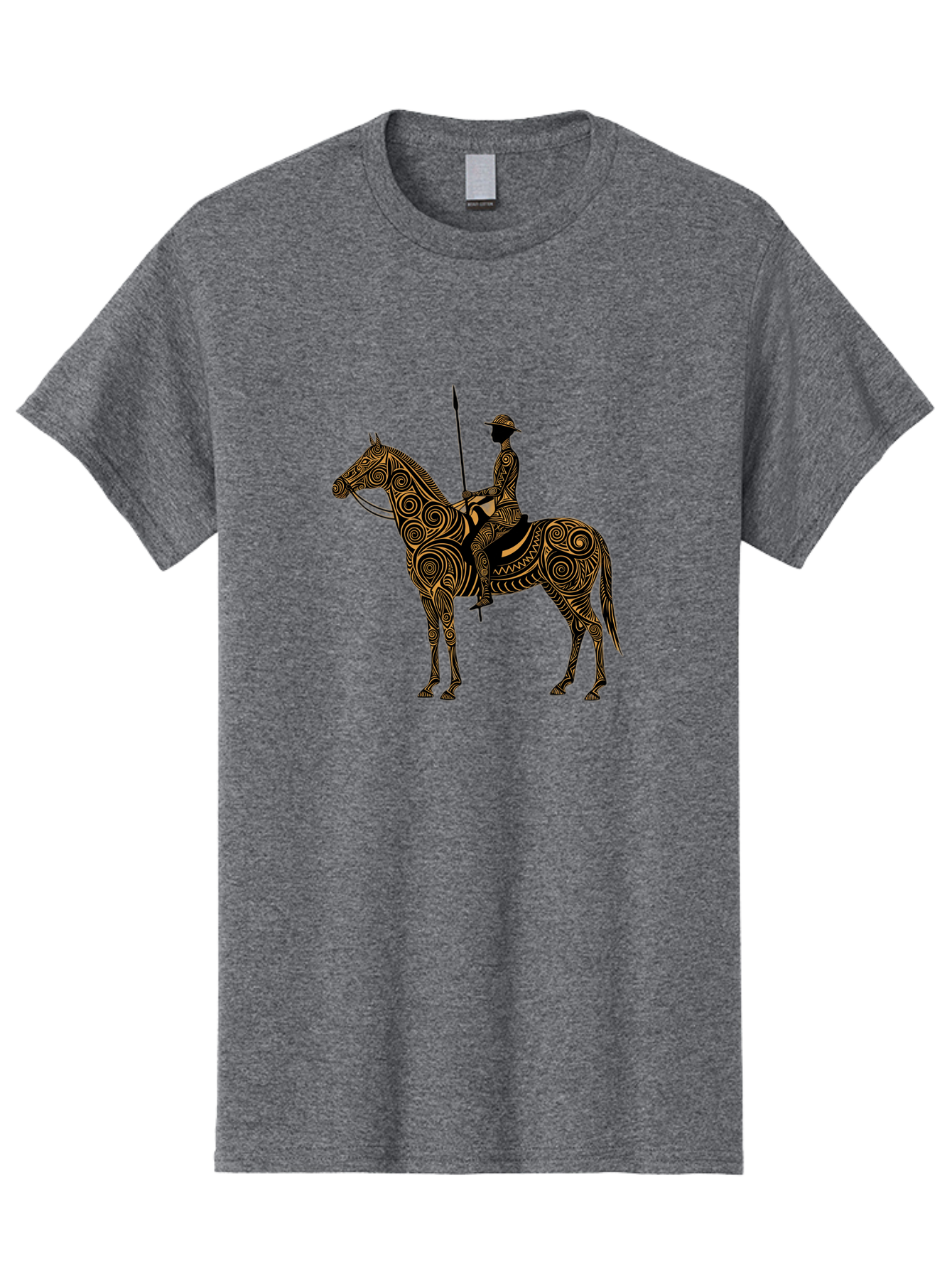 Warrior-On-Horseback Men'S Graphic Tee, 100% Cotton, Comfortable Casual Summer Wear, Machine Washable, Vintage Camera, Old Camera, Antique Camera, Black Camera, Classic Photography, Photography Equipment, Nostalgic Device, Film Camera, Bah356 10