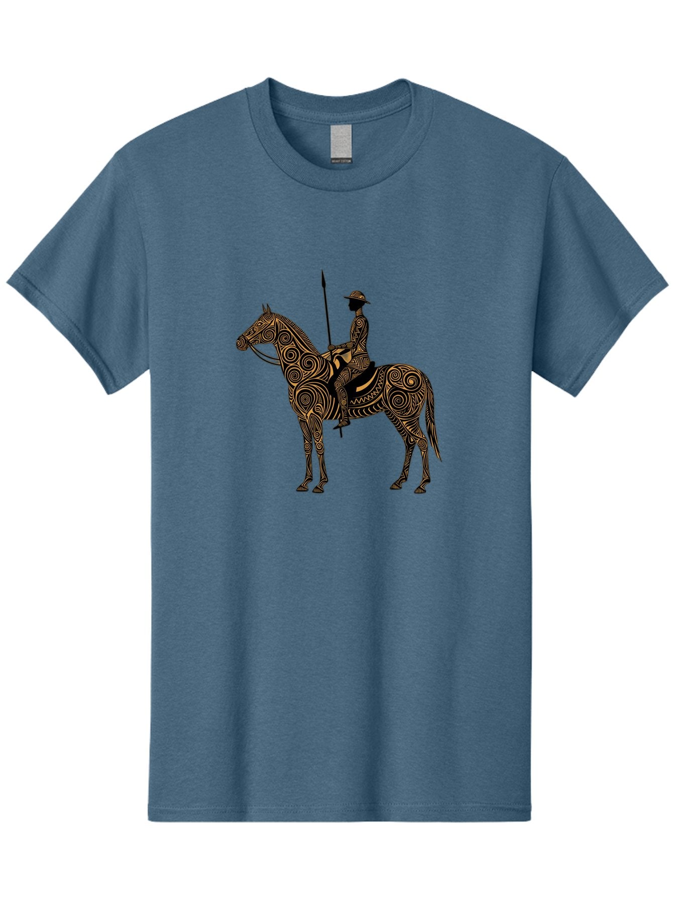 Warrior-On-Horseback Men'S Graphic Tee, 100% Cotton, Comfortable Casual Summer Wear, Machine Washable, Vintage Camera, Old Camera, Antique Camera, Black Camera, Classic Photography, Photography Equipment, Nostalgic Device, Film Camera, Bah356 8